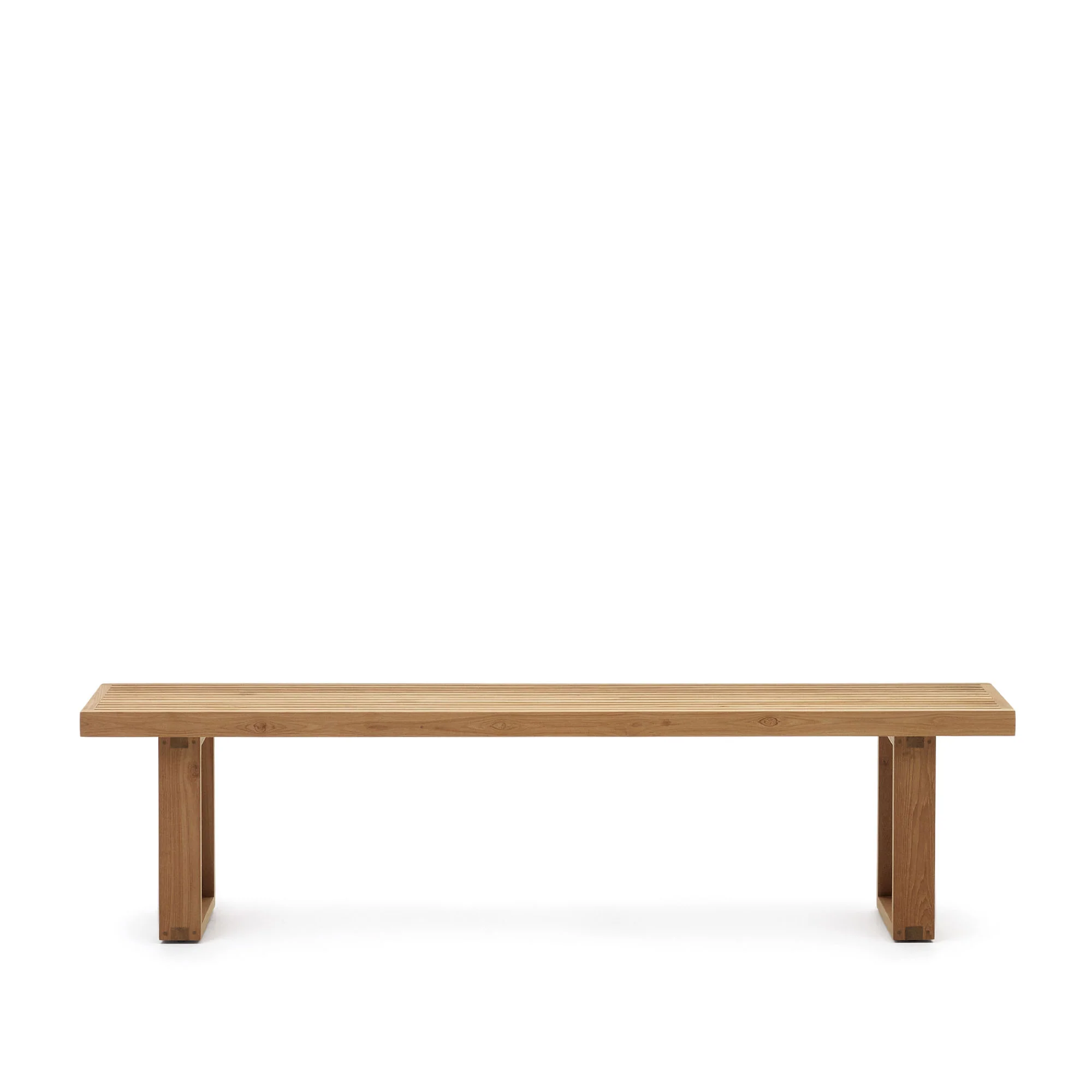 Canadell Bank 100% outdoor aus massivem recyceltem Teakholz 210 cm