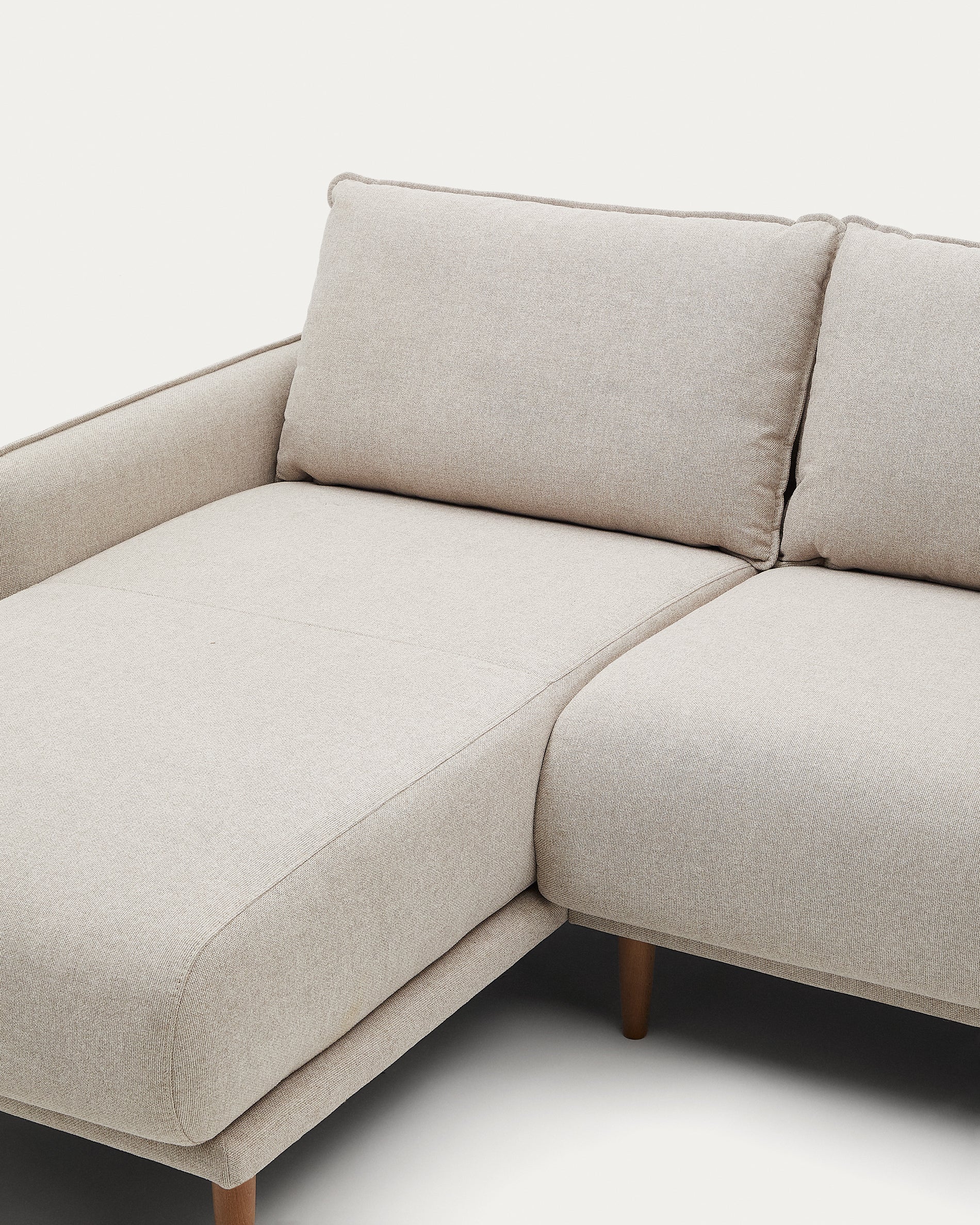Carlota 3-Sitzer-Sofa mit Chaiselongue rechts/links beige 262 cm - Image 6