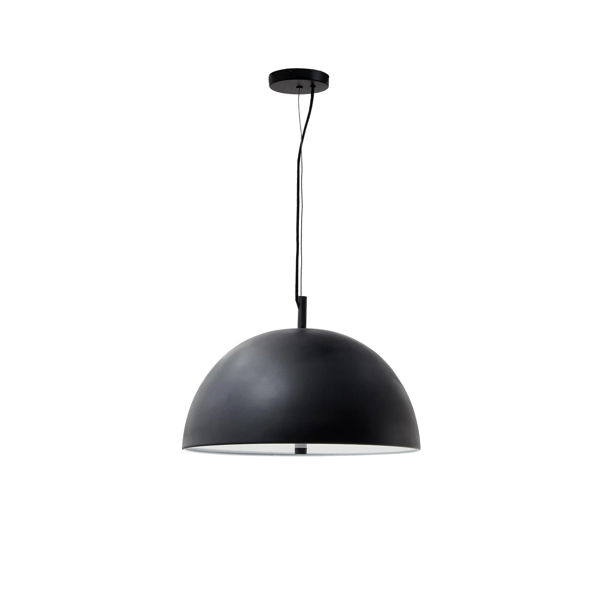 Catlar Deckenleuchte aus Metall mit schwarzem Lackfinish Ø 40 cm