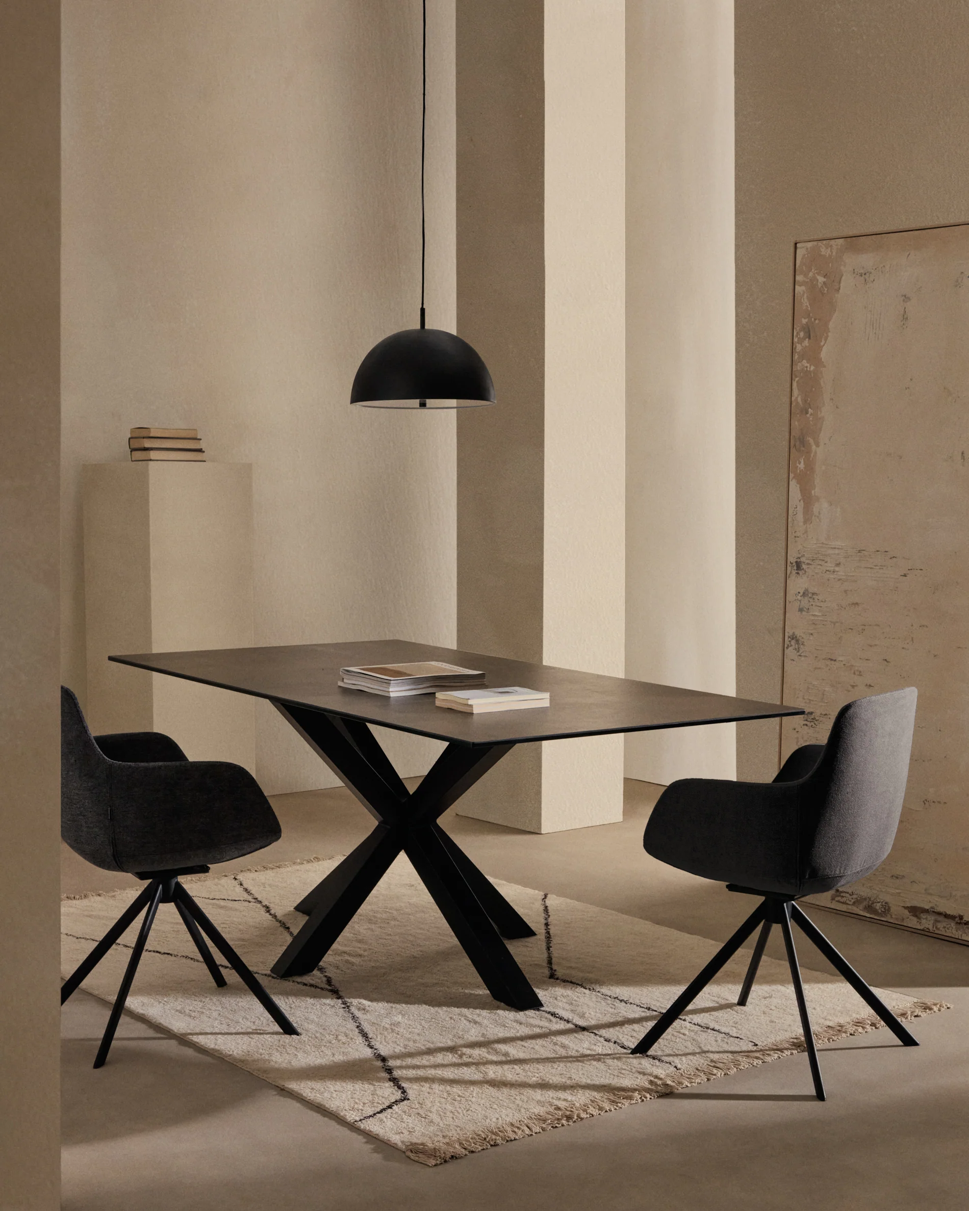 Catlar Deckenleuchte aus Metall mit schwarzem Lackfinish Ø 40 cm - Image 3
