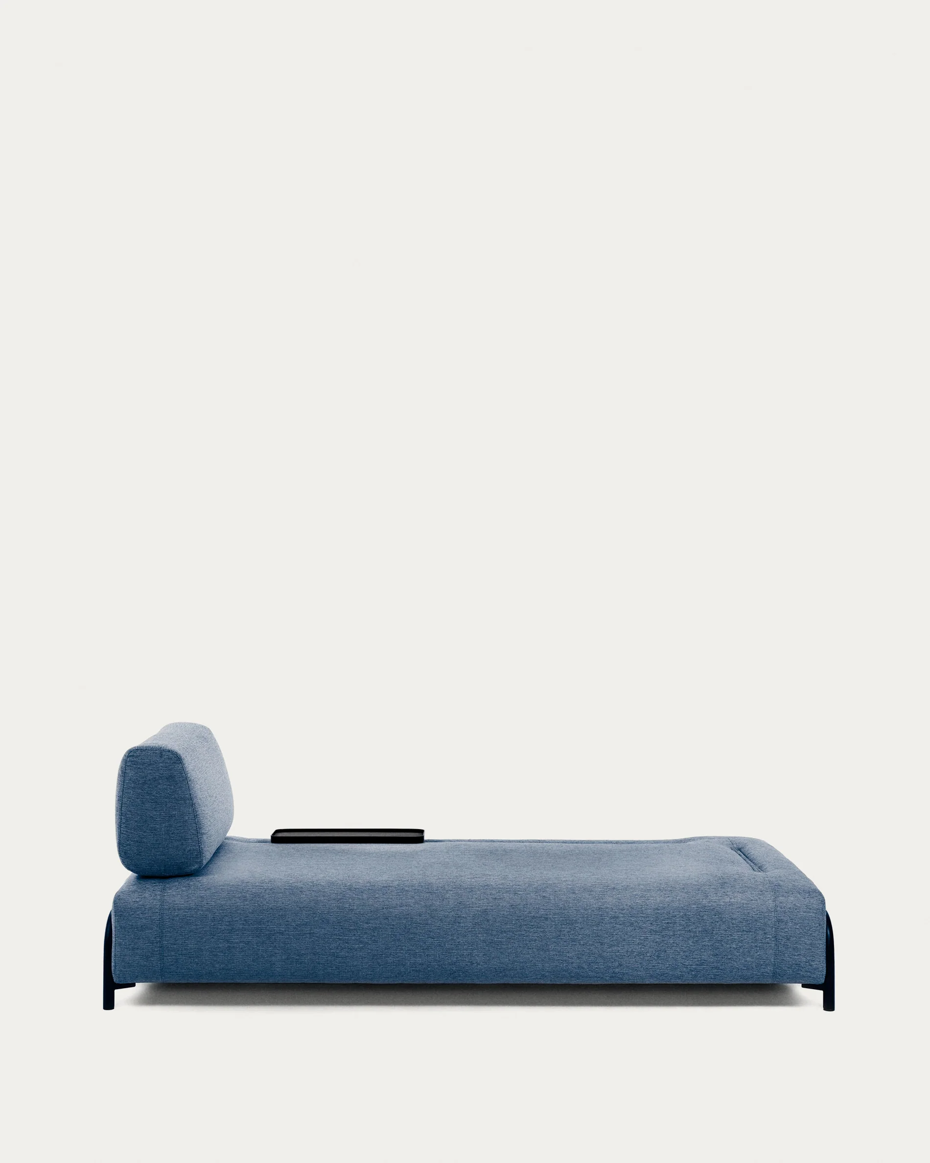 Compo 3-Sitzer Sofa blau mit kleinem Tablett 232 cm - Image 10