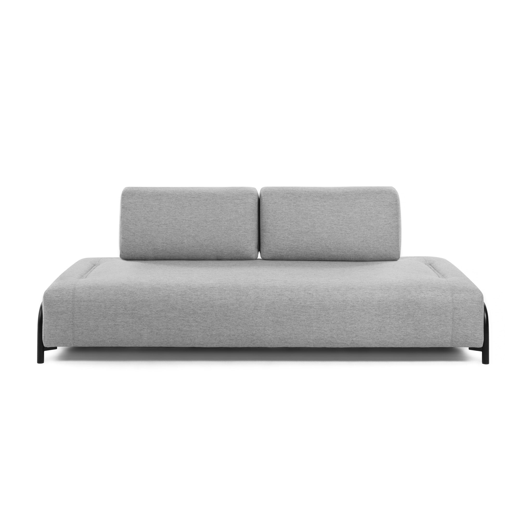 Compo 3-Sitzer Sofa hellgrau 232 cm - Image 7