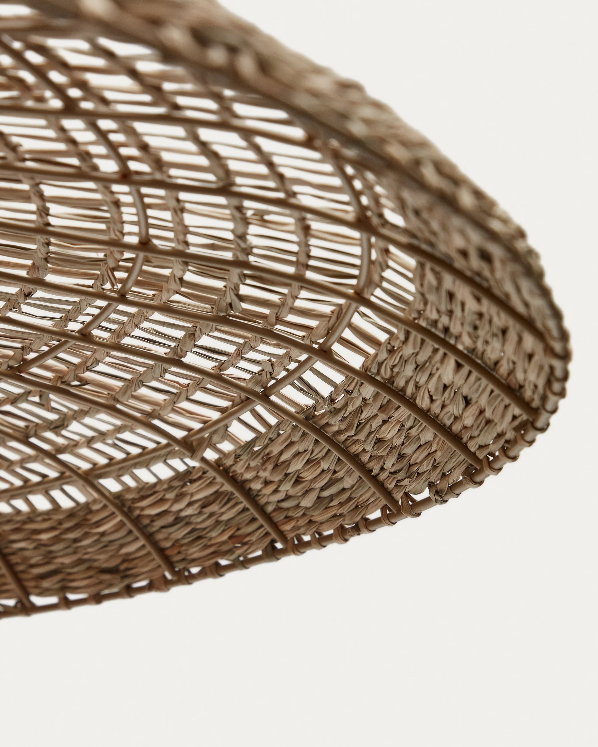 Cruilles Lampenschirm für Pendelleuchte aus Naturfasern mit natürlchem Finish Ø 100 cm - Image 6