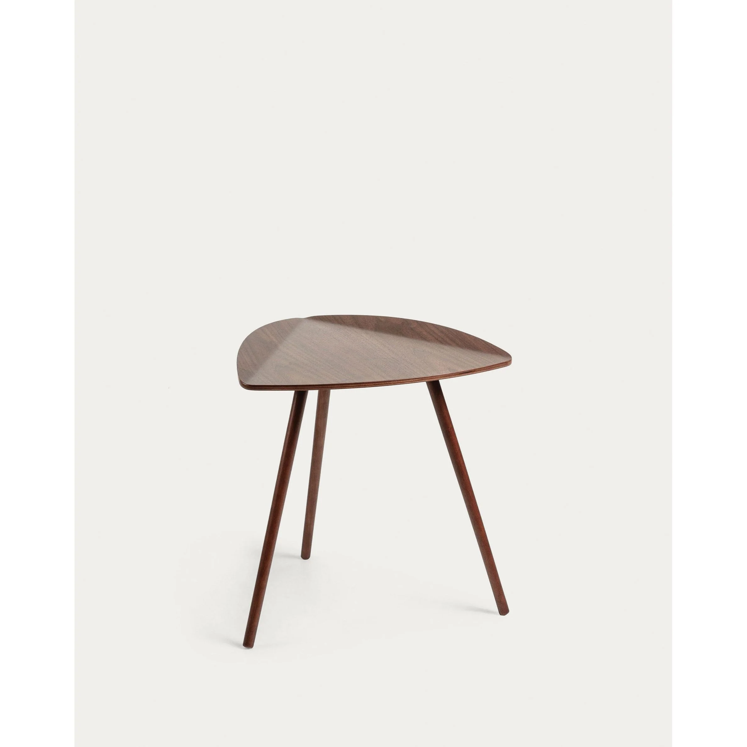 Damasc Beistelltisch Walnussfurnier 45 x 47 cm - Image 4