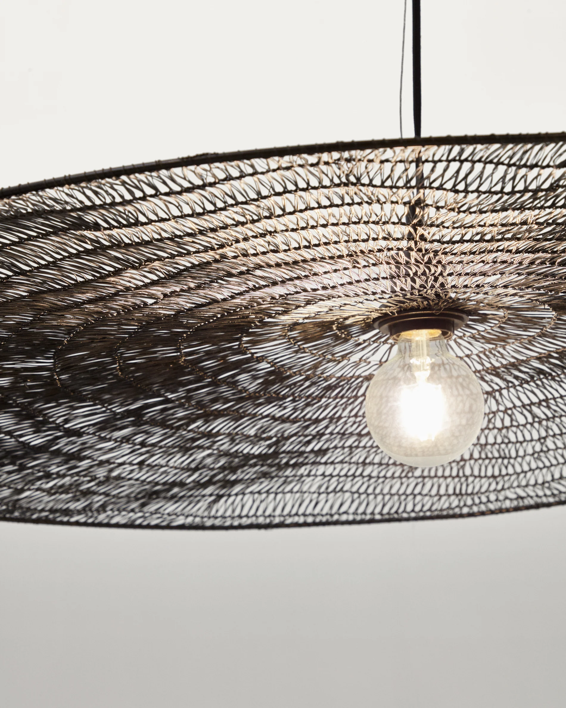 Deckenleuchte Makai aus Metall mit schwarzem Finish Ø 100 cm - Image 6