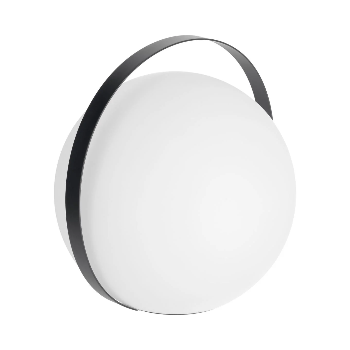 Dinesh Tischlampe mit schwarzem Stahlgriff