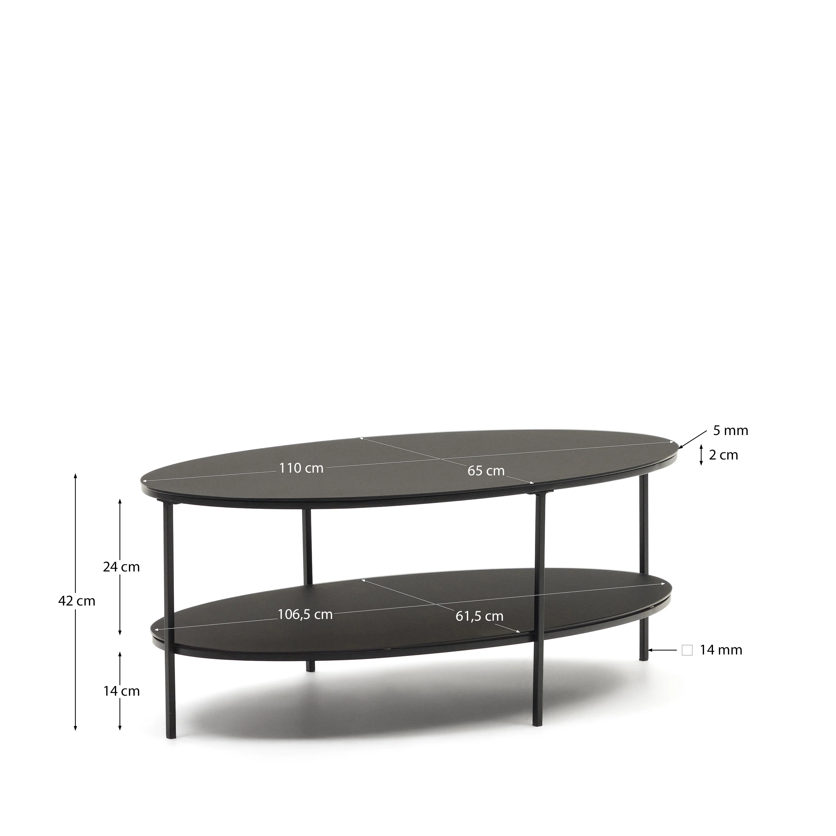 Fideia Couchtisch Ø 110 x 65 cm - Image 3
