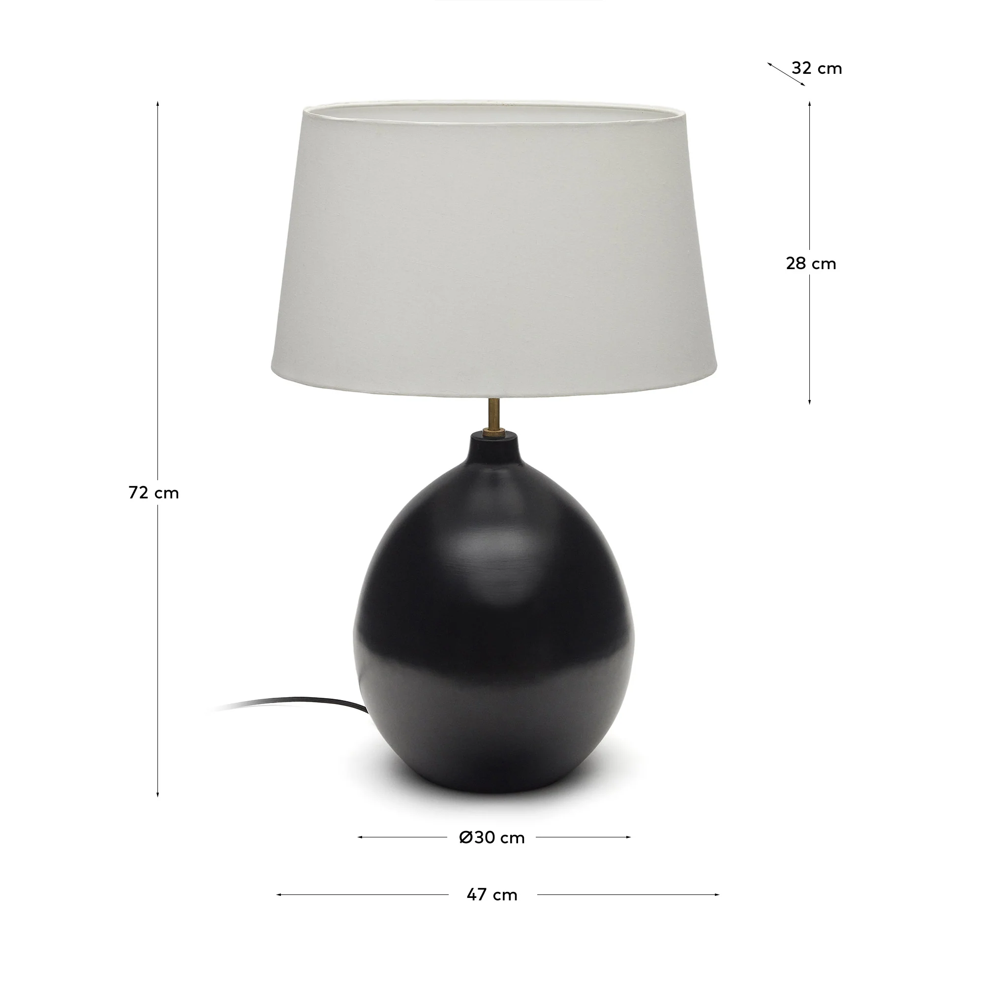 Foixa Tischlampe Schwarz - Image 5