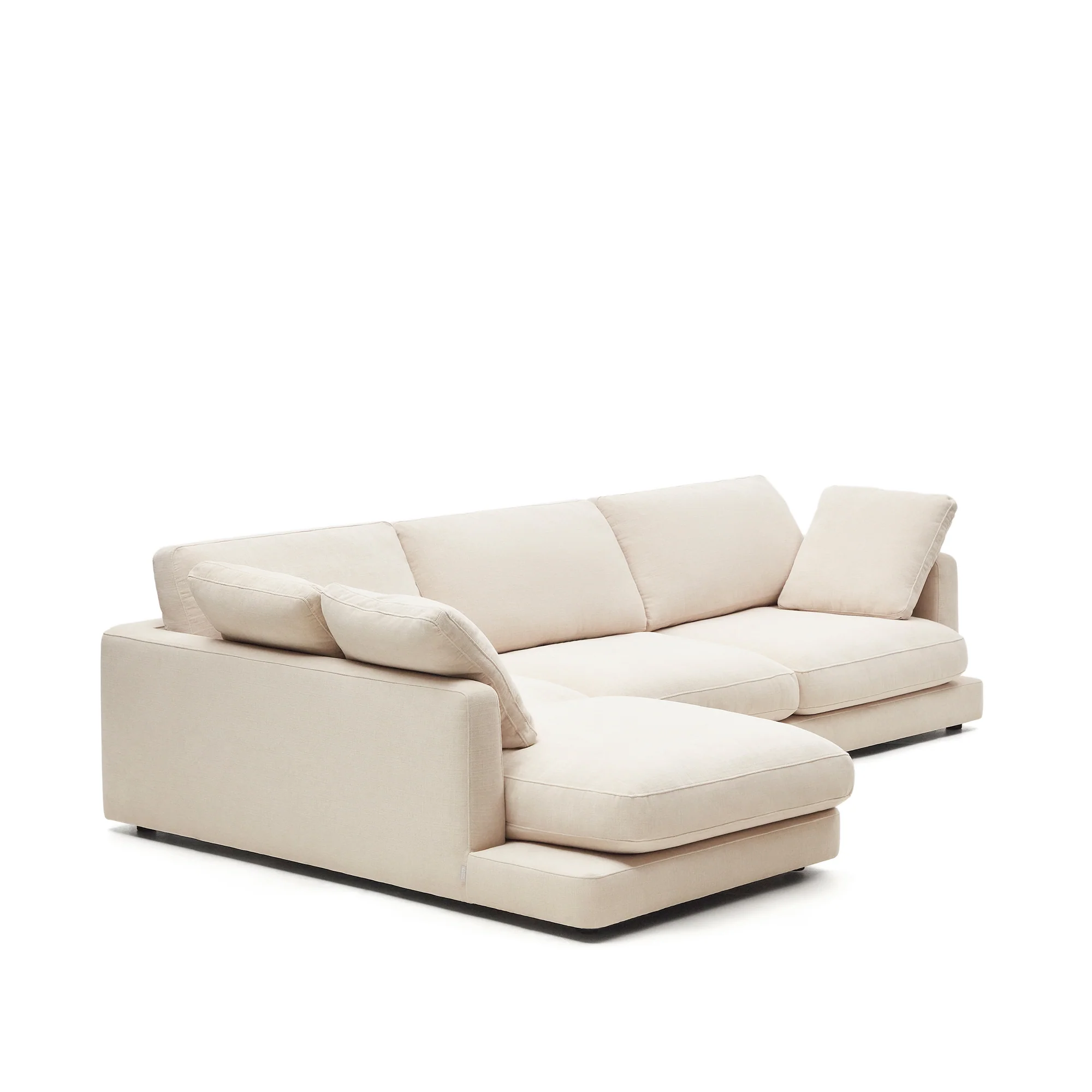 Gala 4-Sitzer-Sofa mit Chaiselongue links beige 300 cm - Image 10