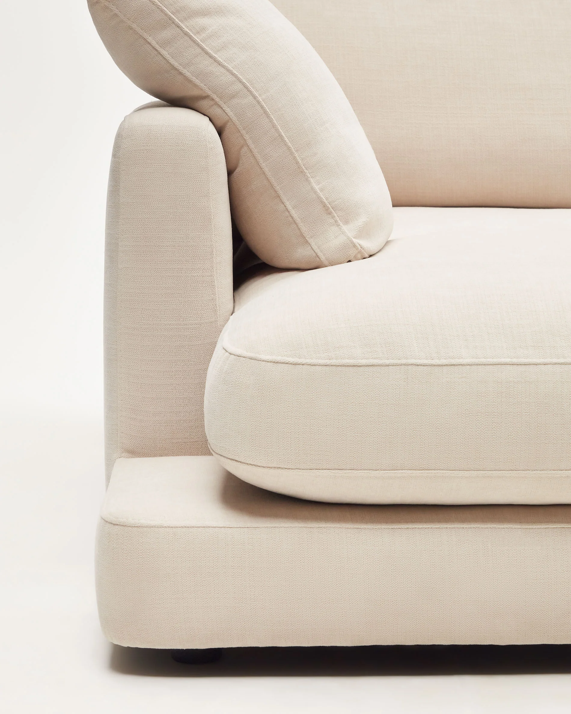Gala 4-Sitzer-Sofa mit Chaiselongue links beige 300 cm - Image 12