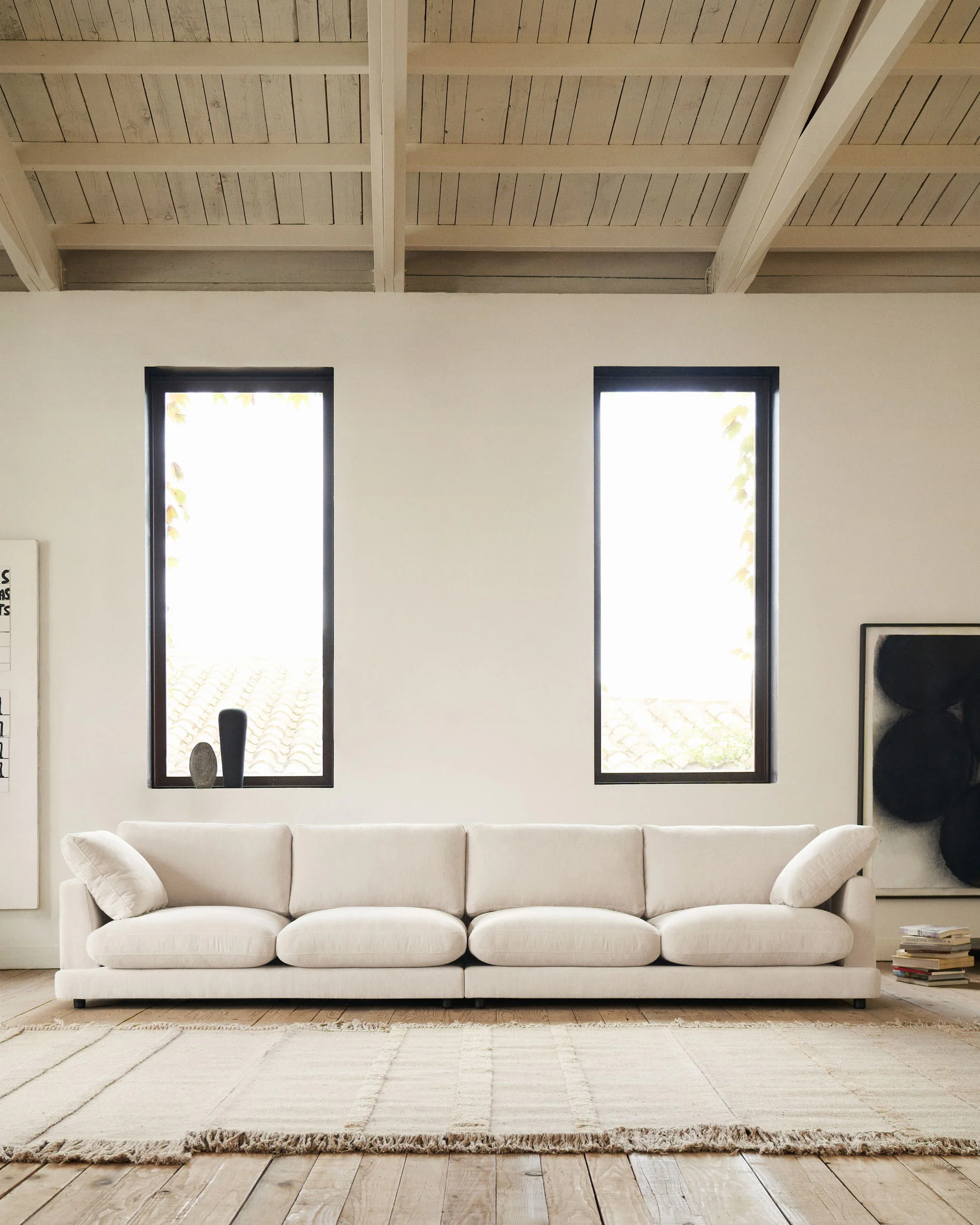 Gala 6-Sitzer-Sofa beige 390 cm - Image 2