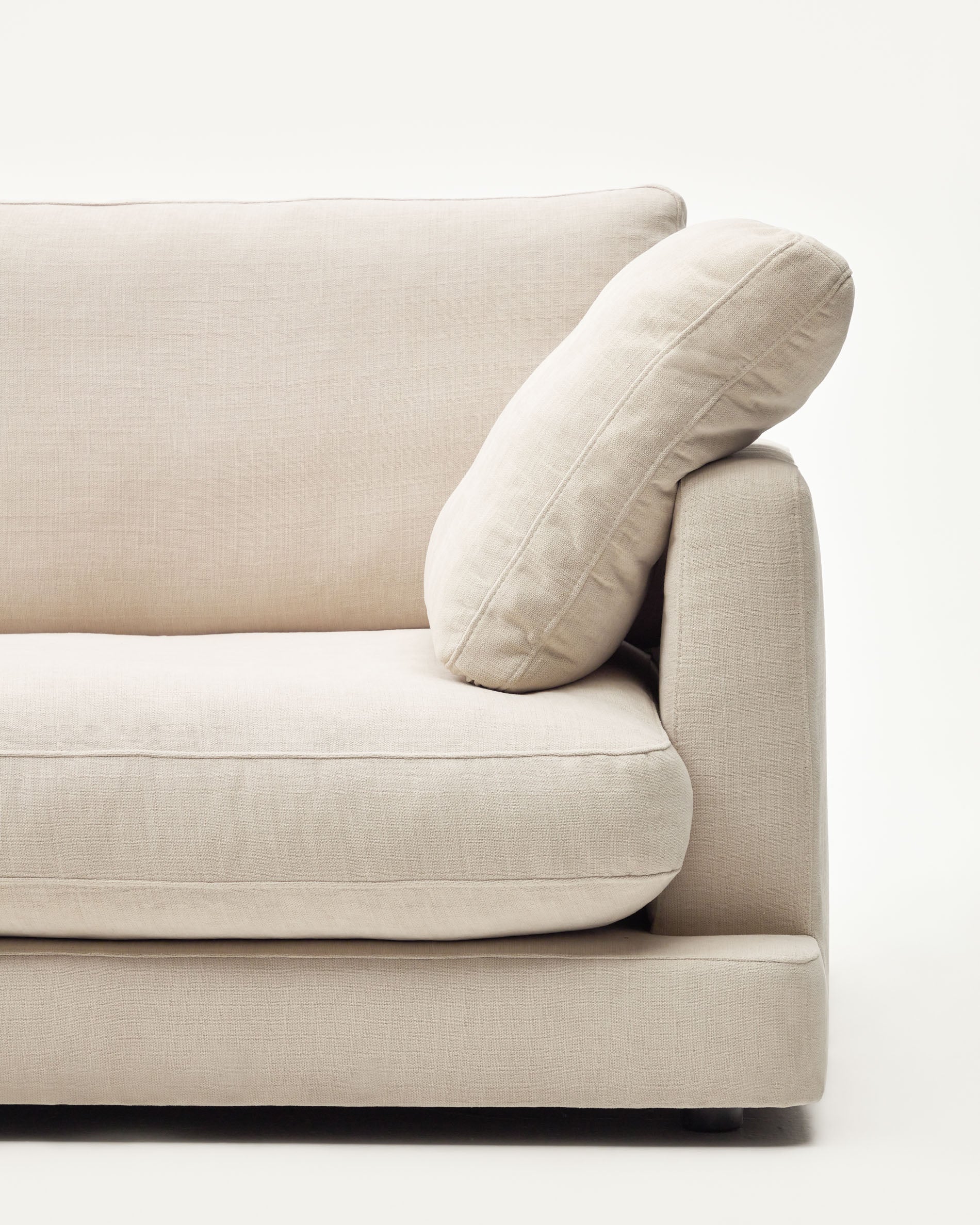 Gala 6-Sitzer-Sofa beige 390 cm - Image 9