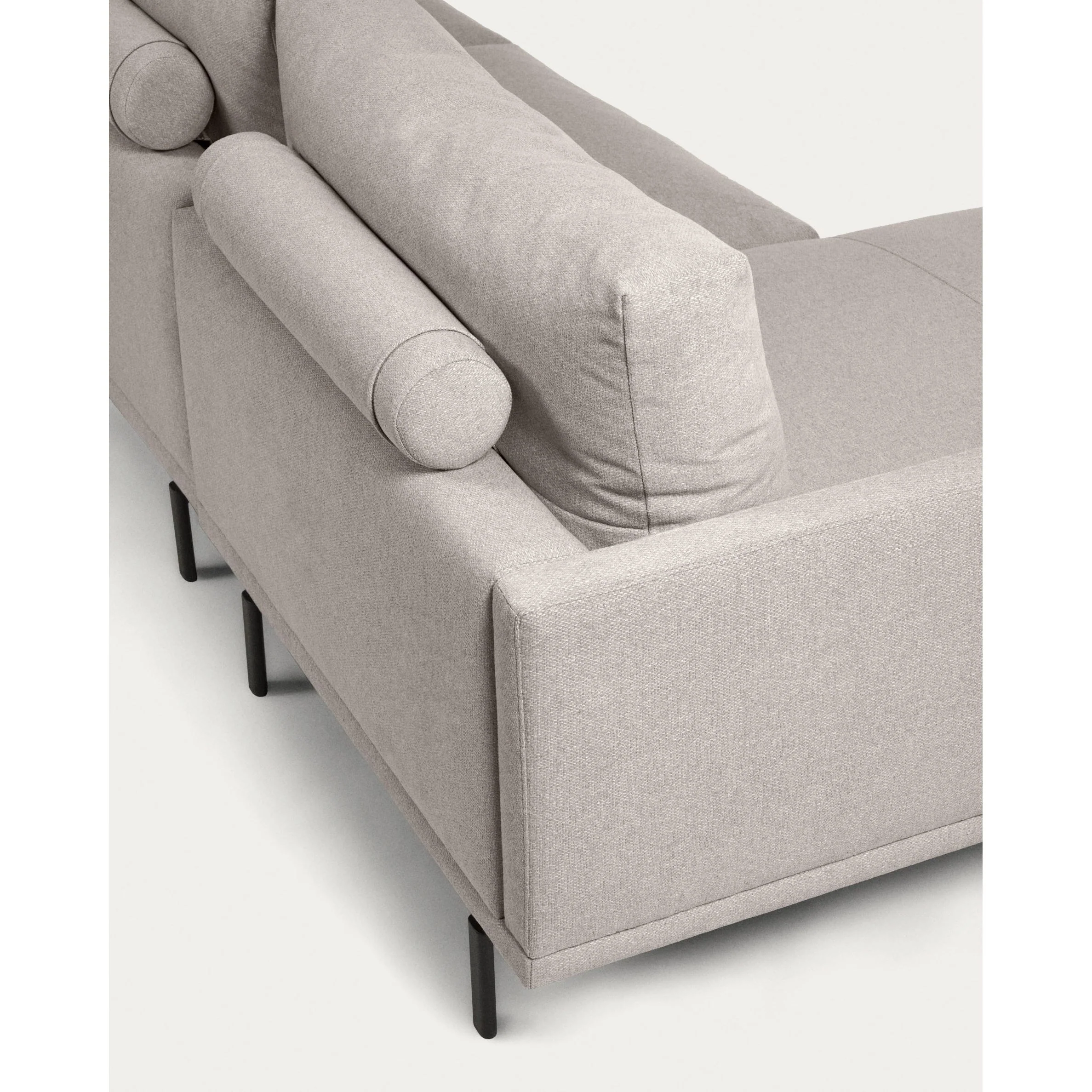 Galene 3-Sitzer Sofa beige mit Chaiselongue links 194 cm - Image 4