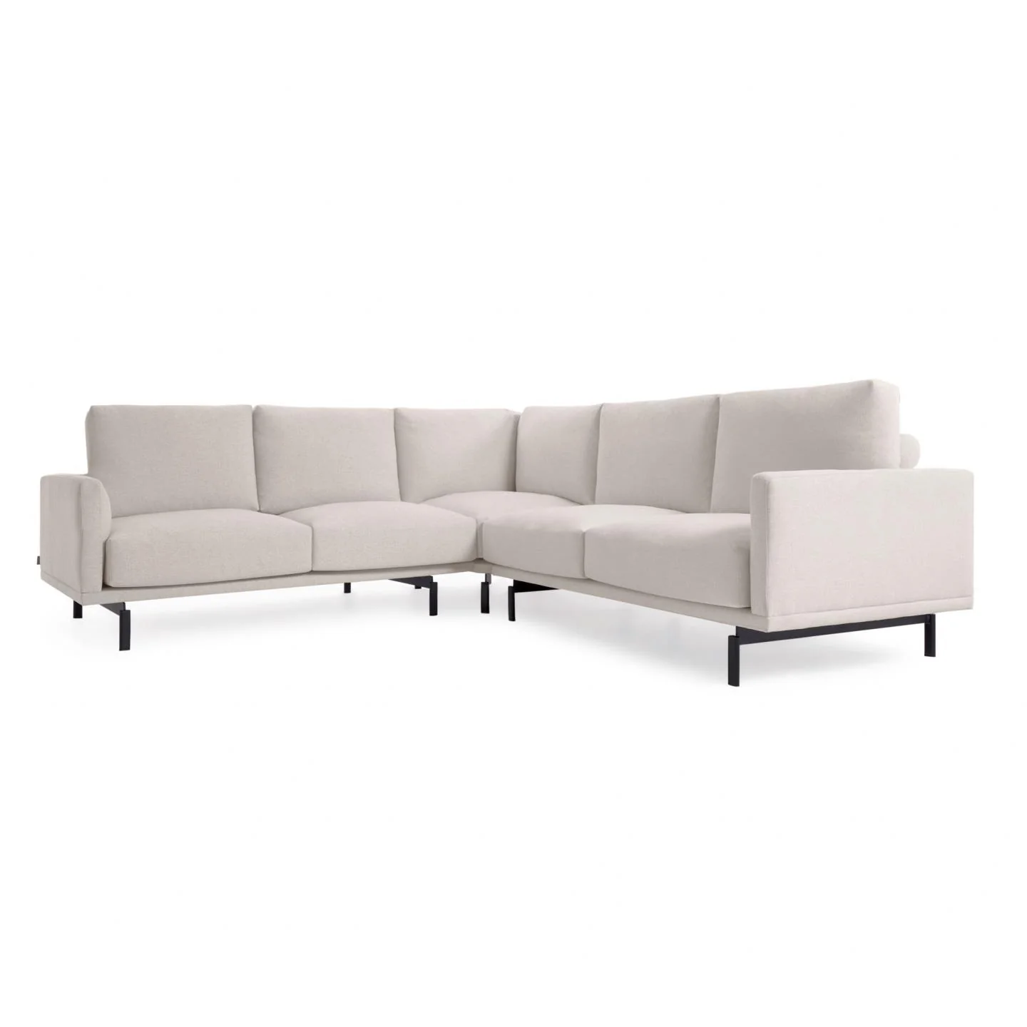 Galene 4-Sitzer Ecksofa beige 267 x 267 cm