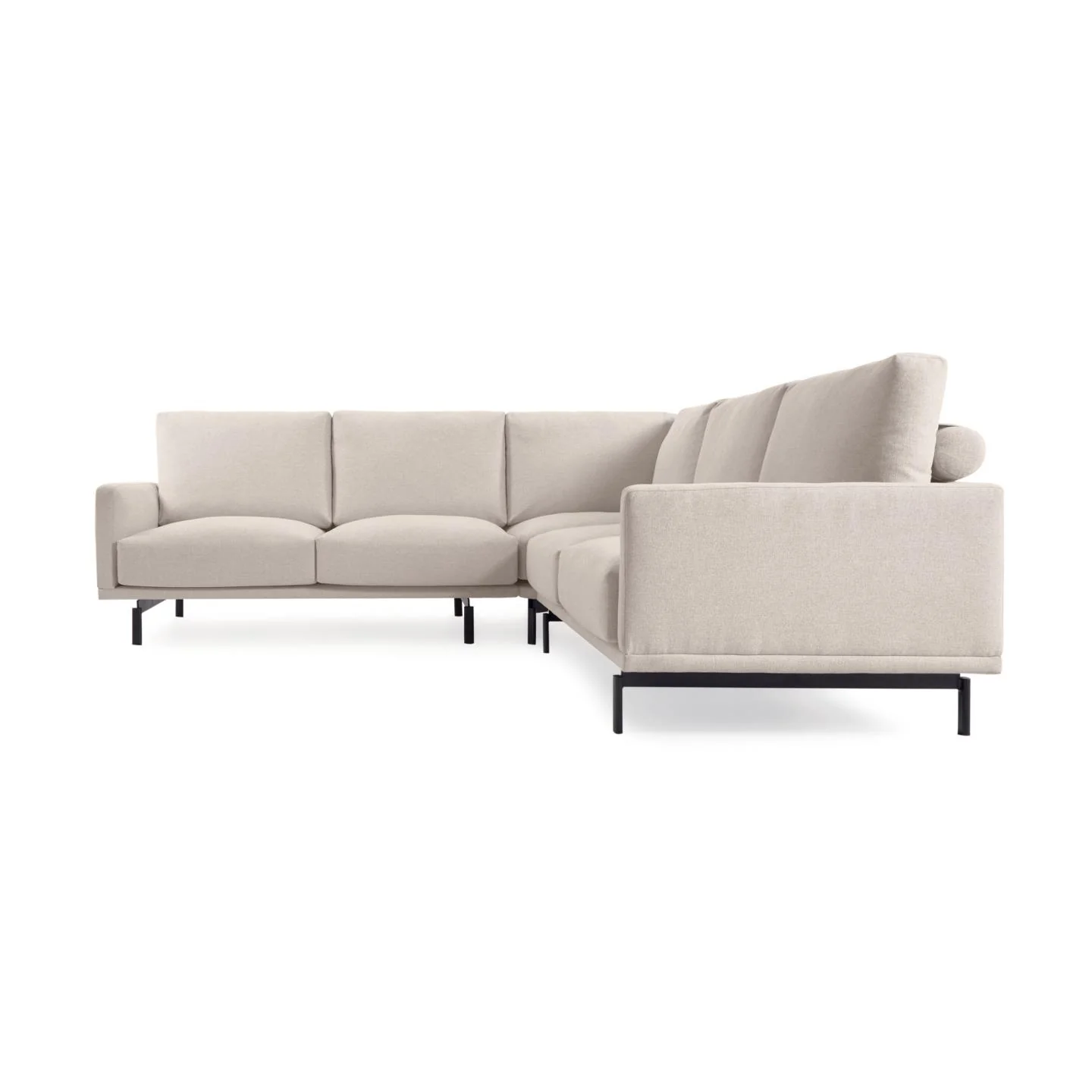 Galene 4-Sitzer Ecksofa beige 267 x 267 cm - Image 6