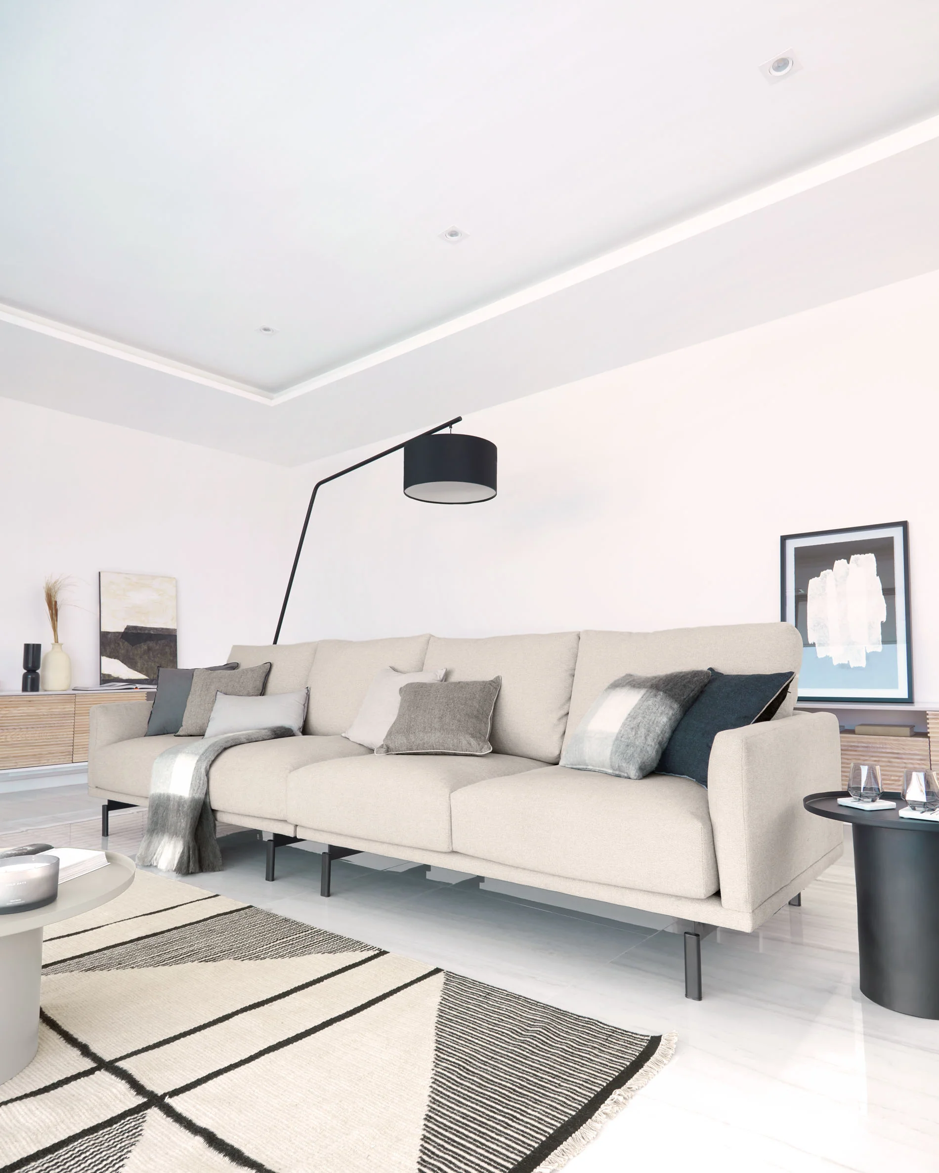 Galene 4-Sitzer Sofa beige 414 cm - Image 6