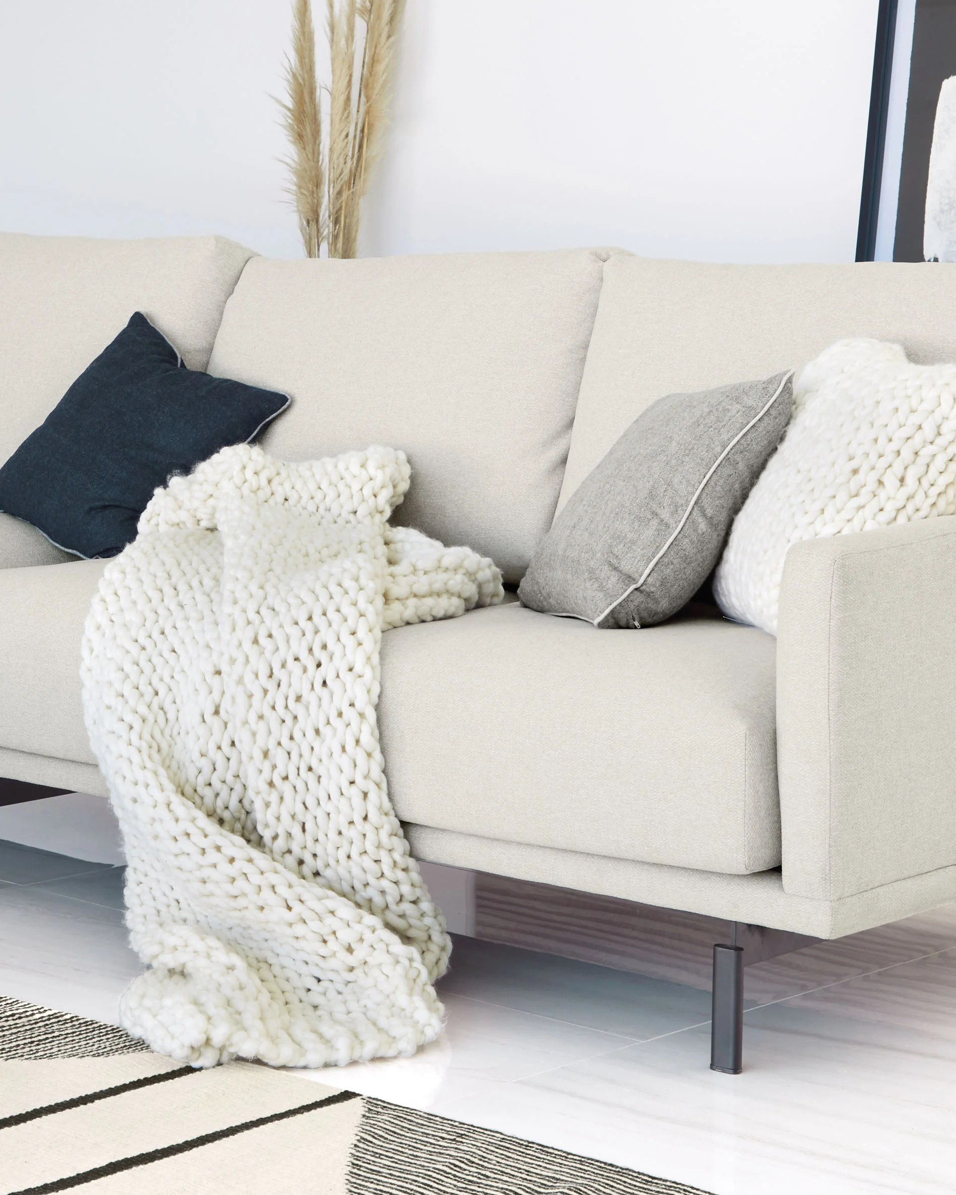 Galene 4-Sitzer Sofa beige 414 cm - Image 7