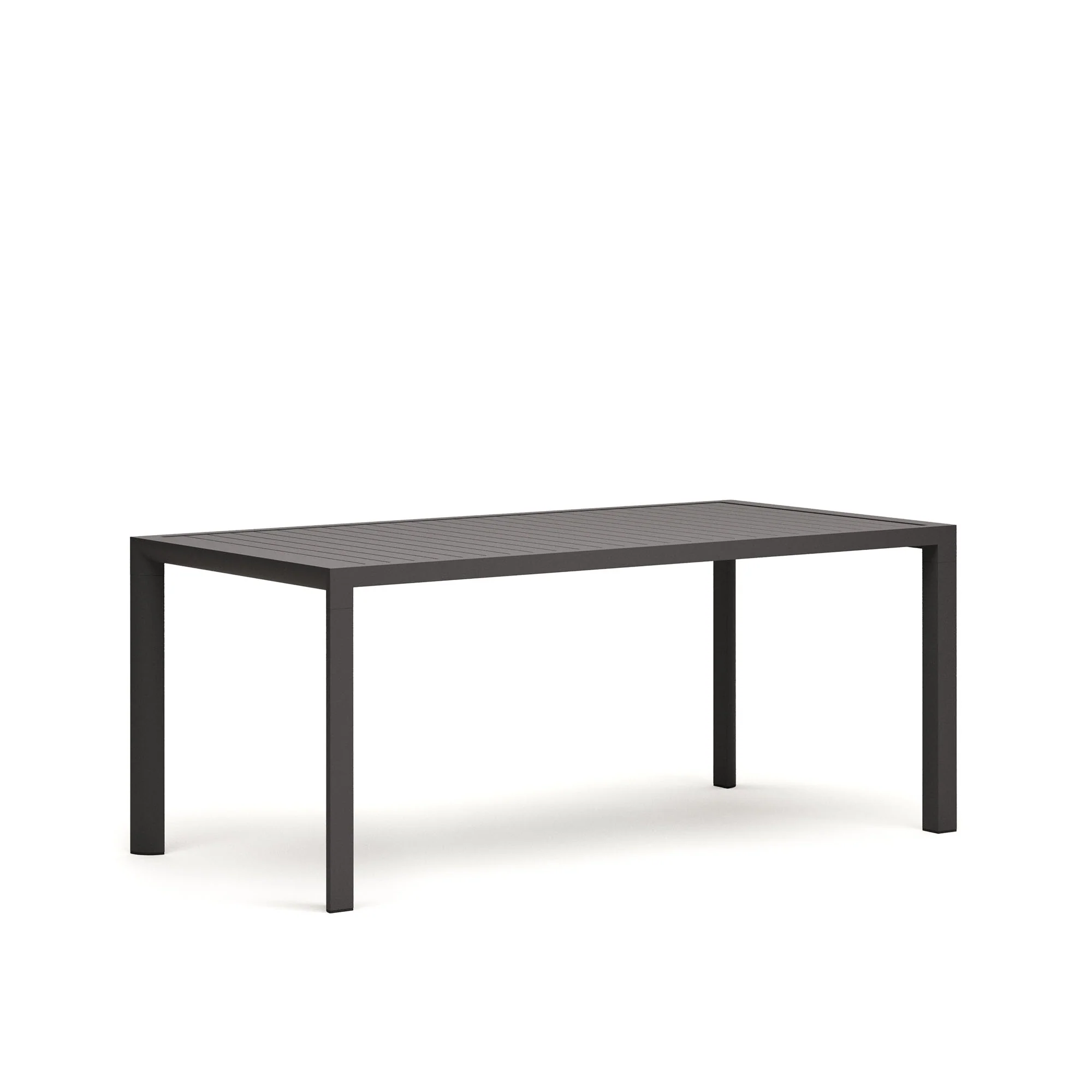 Culip Gartentisch aus Aluminium mit grauem Finish 180 x 90 cm - Image 3
