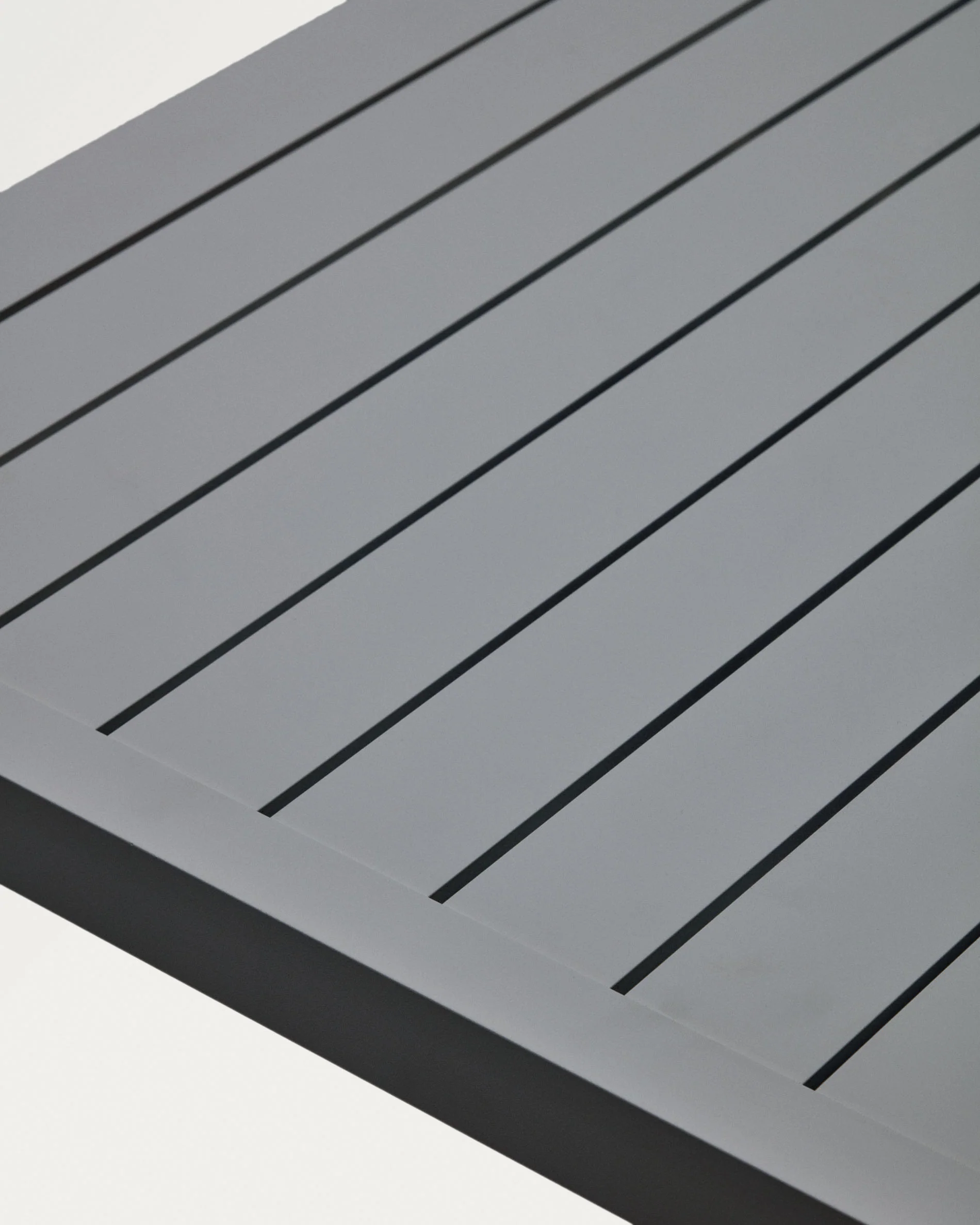Culip Gartentisch aus Aluminium mit grauem Finish 180 x 90 cm - Image 6