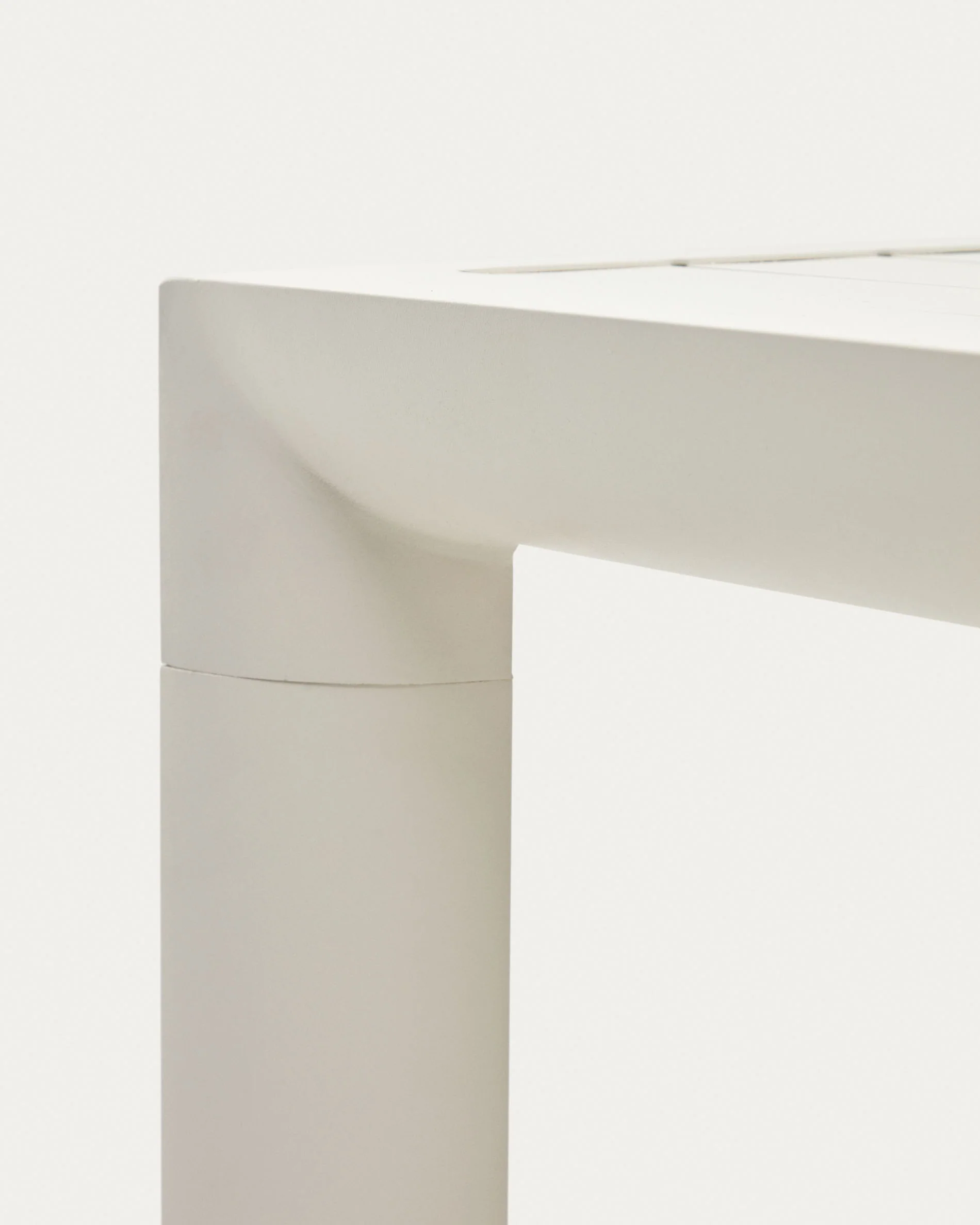 Gartentisch Culip aus Aluminium mit weißem Finish 77 x 77 cm - Image 5