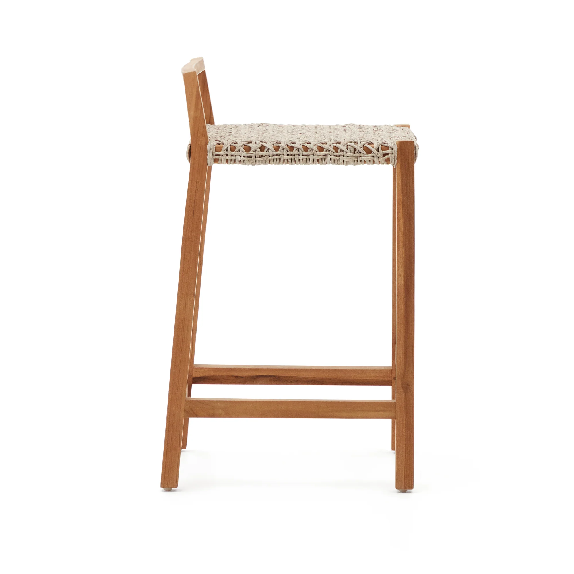 Giverola Hocker aus massivem Teakholz 80 cm - Image 4