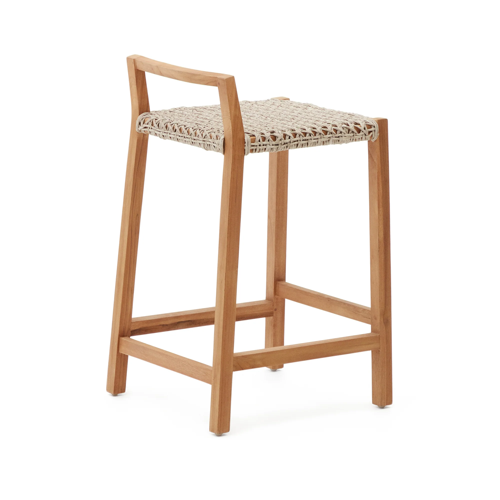 Giverola Hocker aus massivem Teakholz 80 cm - Image 5