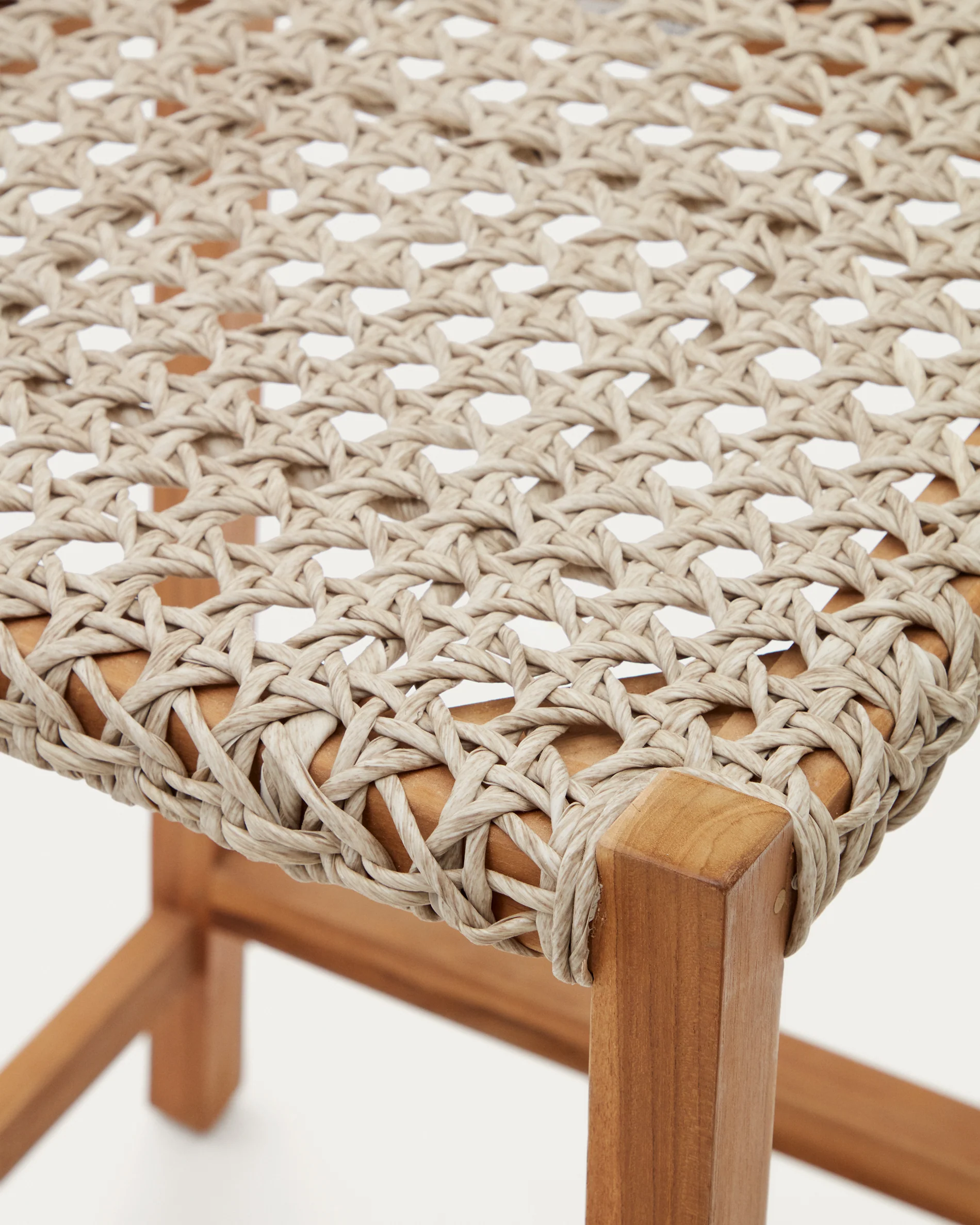 Giverola Hocker aus massivem Teakholz 80 cm - Image 8