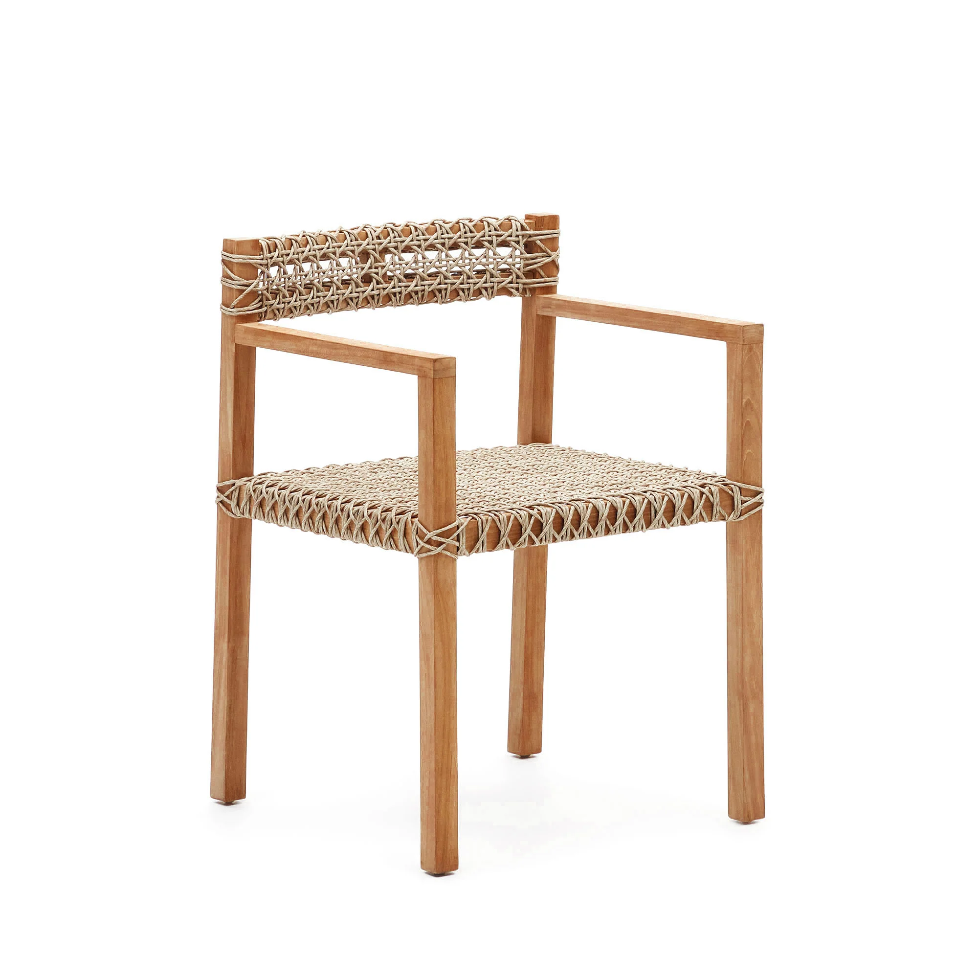 Giverola Stuhl aus massivem Teakholz