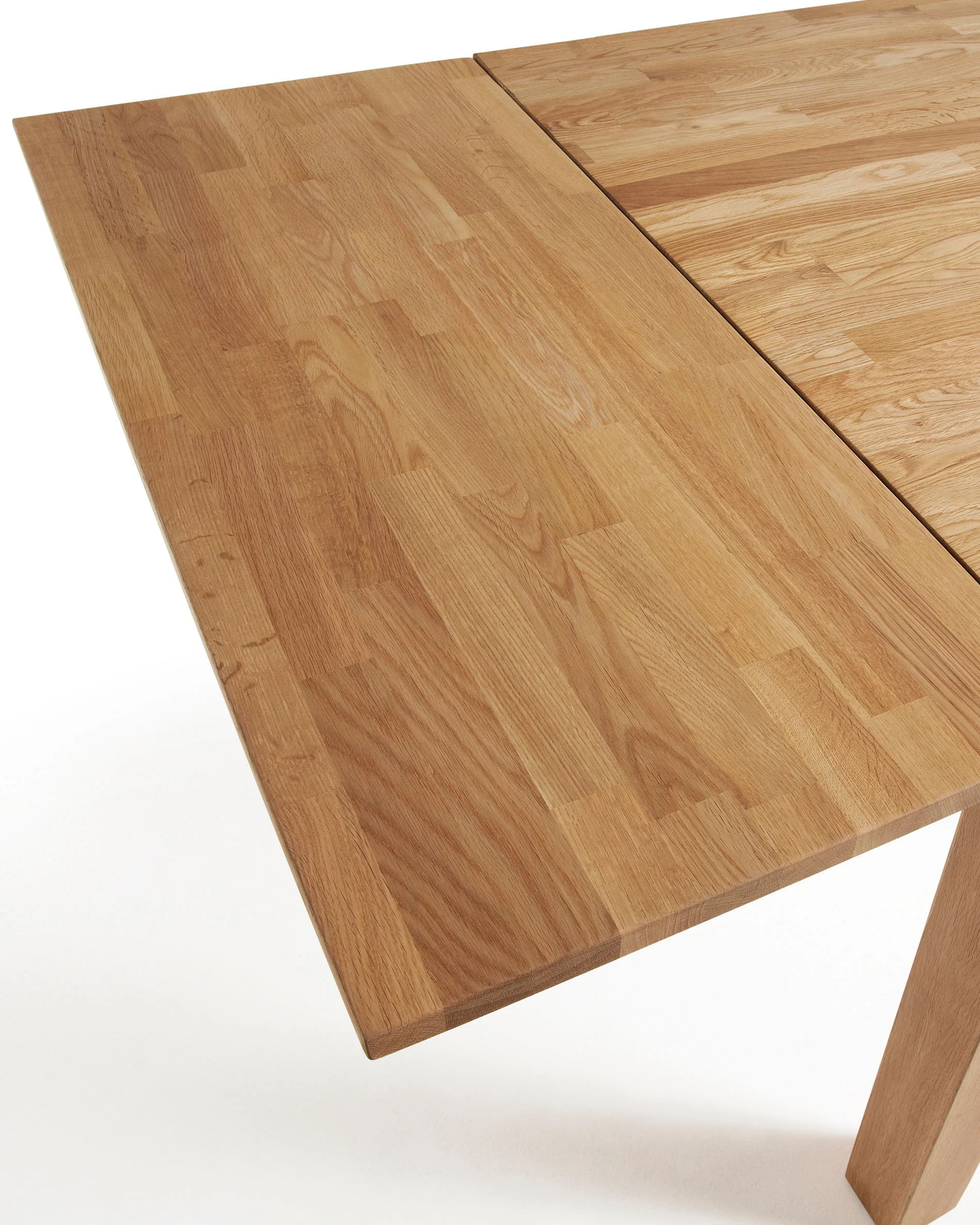 Isbel ausziehbarer Tisch 120 (200) x 75 cm aus massivem Eichenholz - Image 10