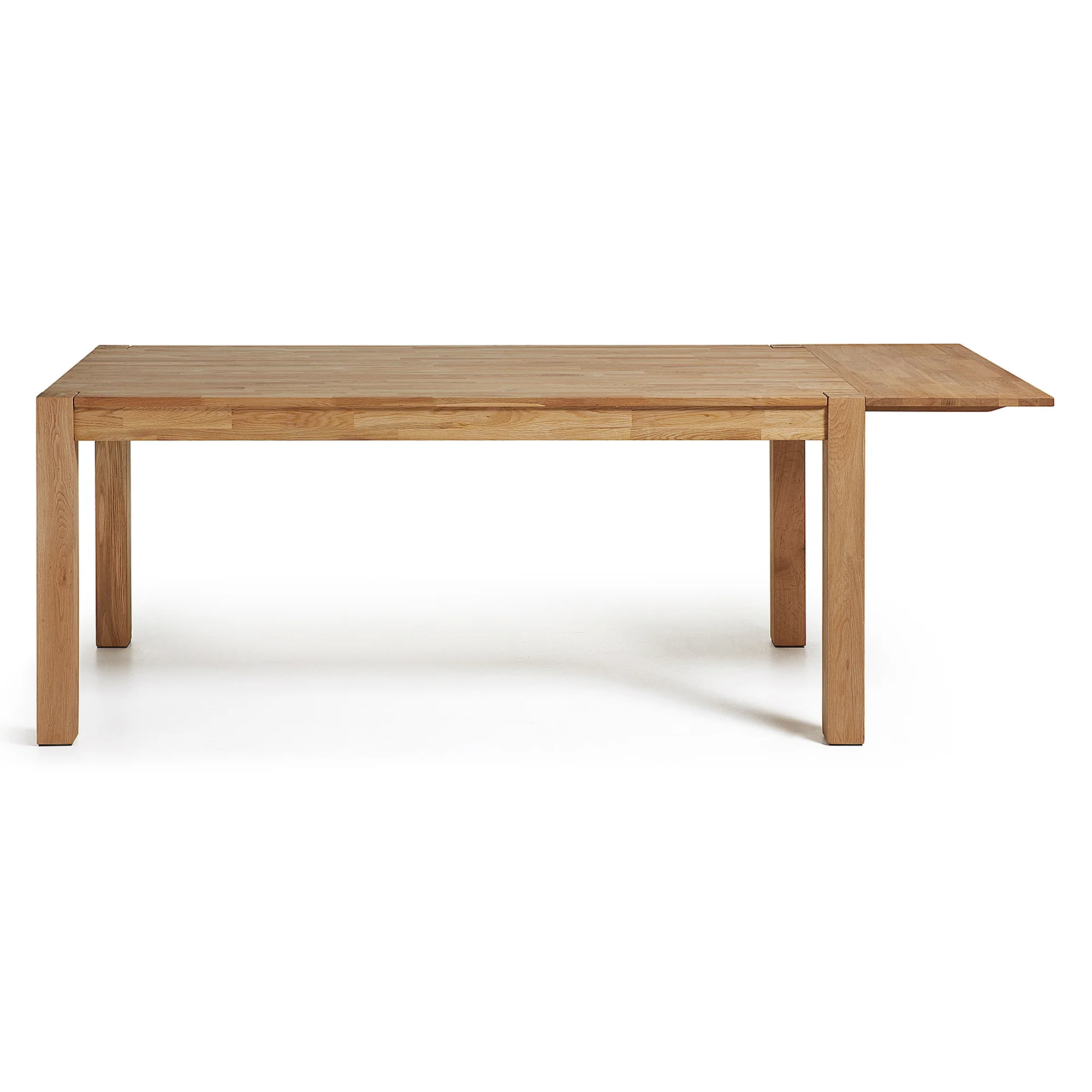 Isbel ausziehbarer Tisch 120 (200) x 75 cm aus massivem Eichenholz - Image 7