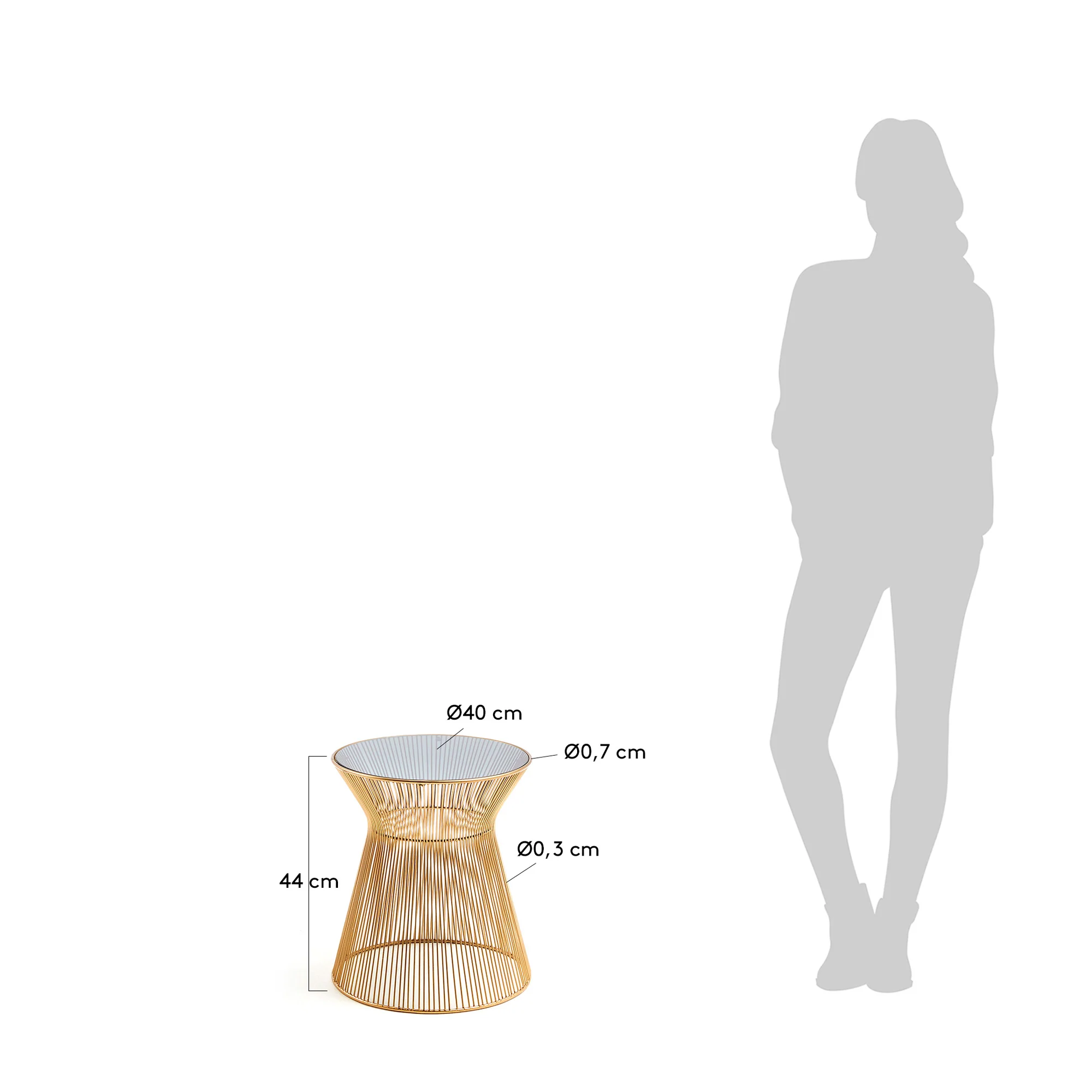 Jolene Beistelltisch Ø 40 cm - Image 4