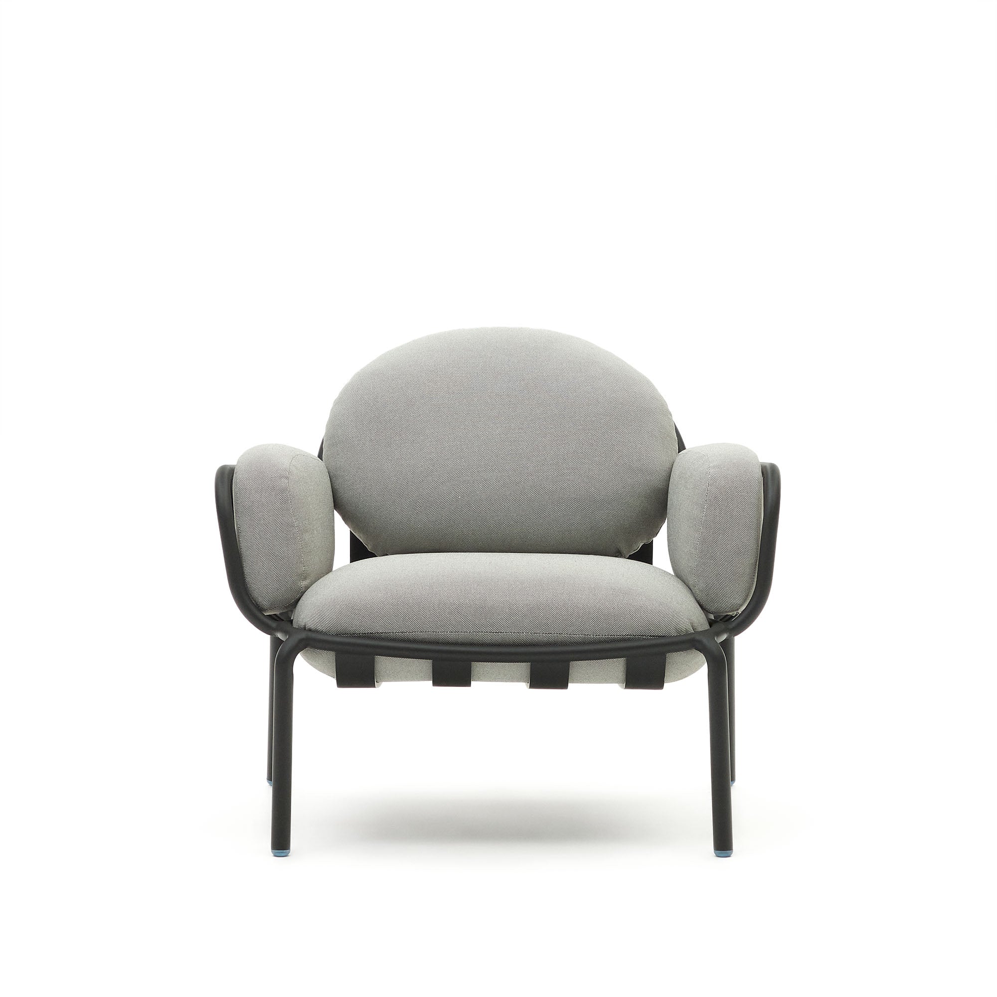 Joncols Gartensessel aus Aluminium mit Finish in Grau - Image 3
