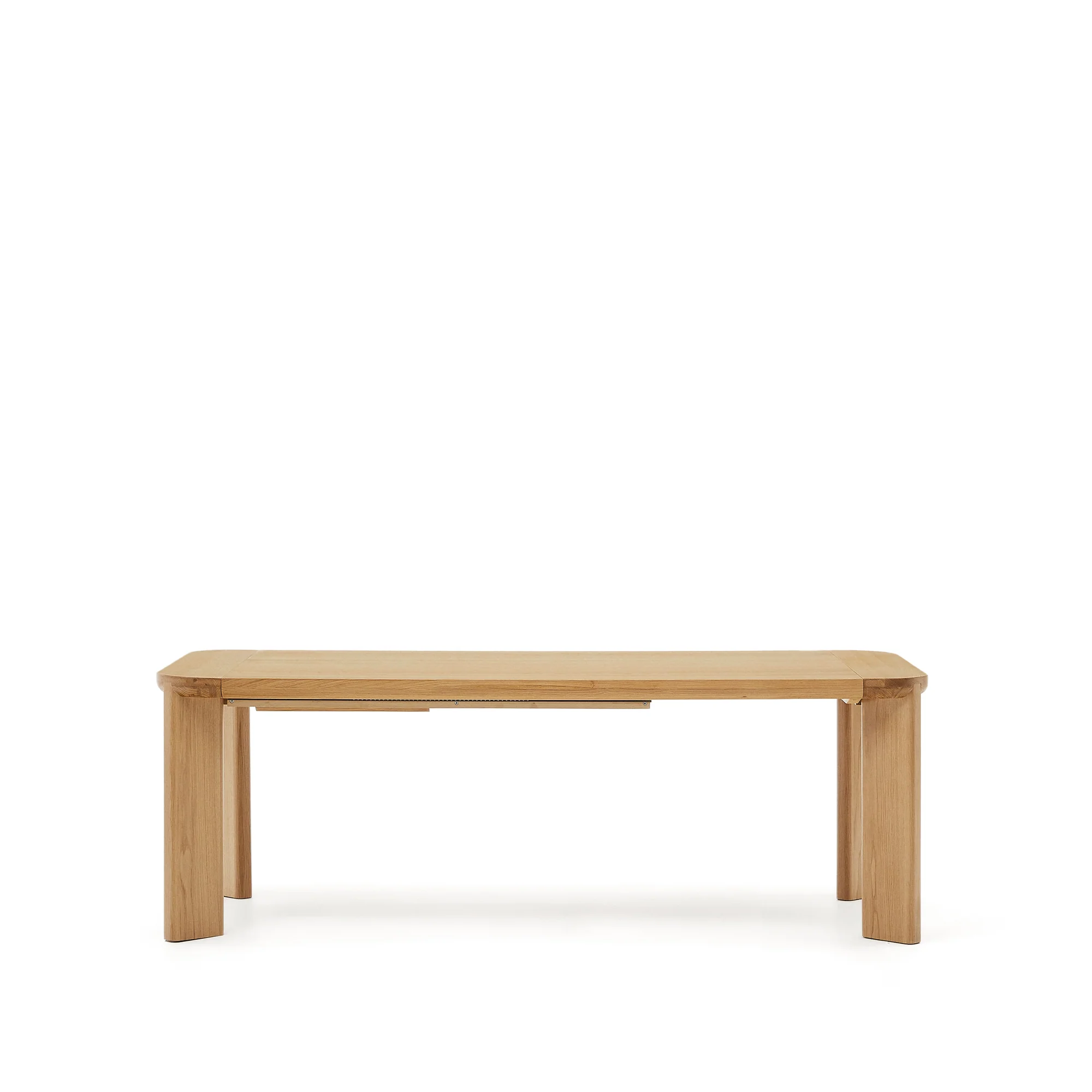Jondal Ausziehtisch aus Massivholz und Eichenfurnier 100 % FSC 200 (280) x 100 cm