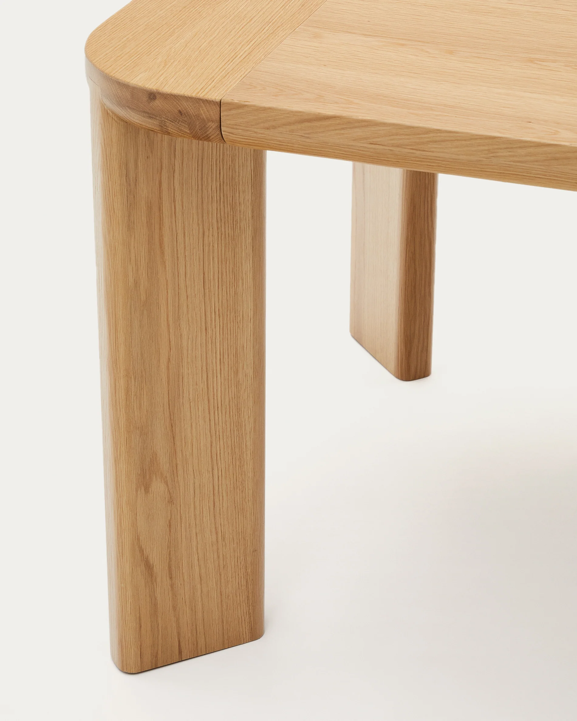 Jondal Ausziehtisch aus Massivholz und Eichenfurnier 100 % FSC 200 (280) x 100 cm - Image 12