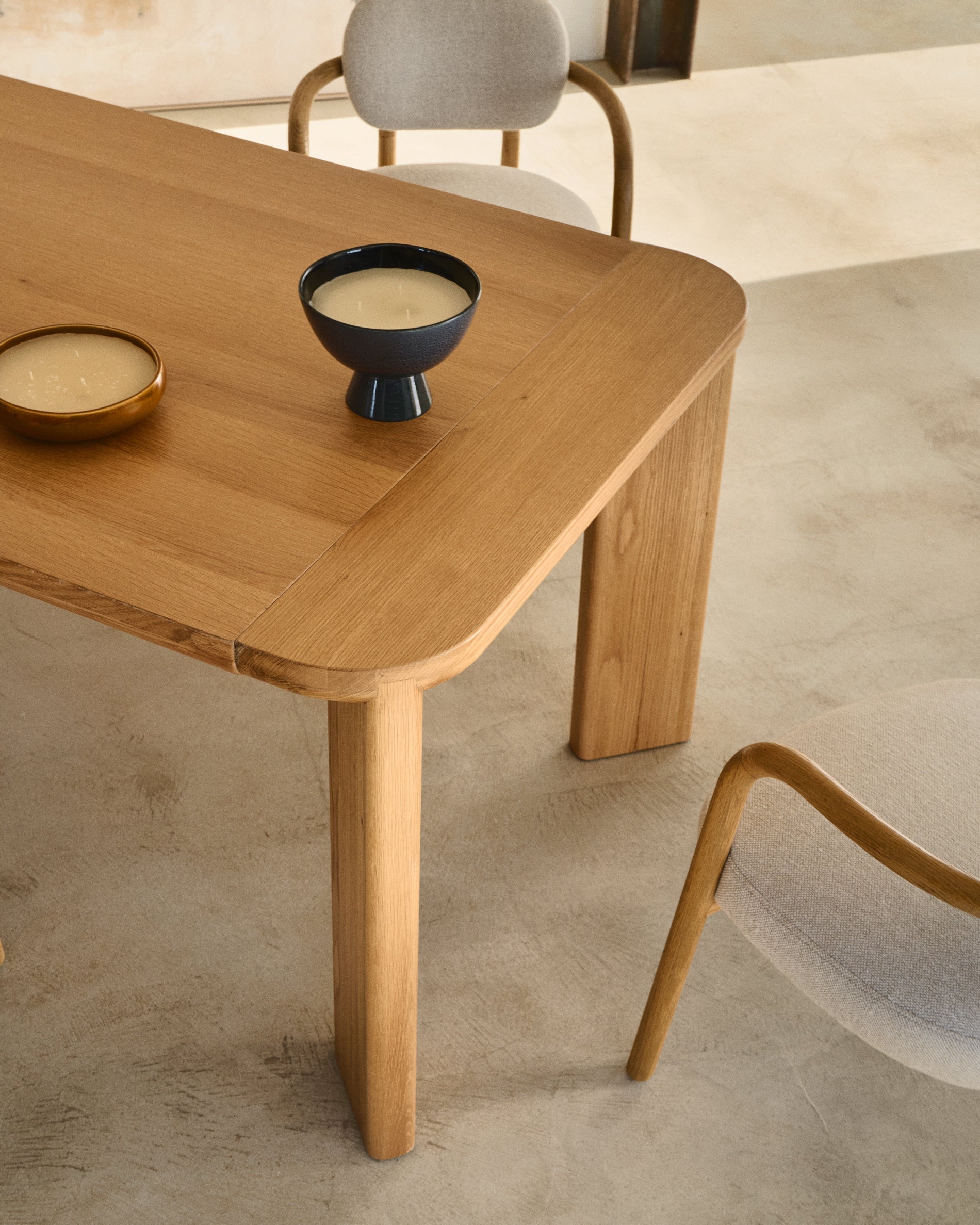 Jondal Ausziehtisch aus Massivholz und Eichenfurnier 100 % FSC 200 (280) x 100 cm - Image 3