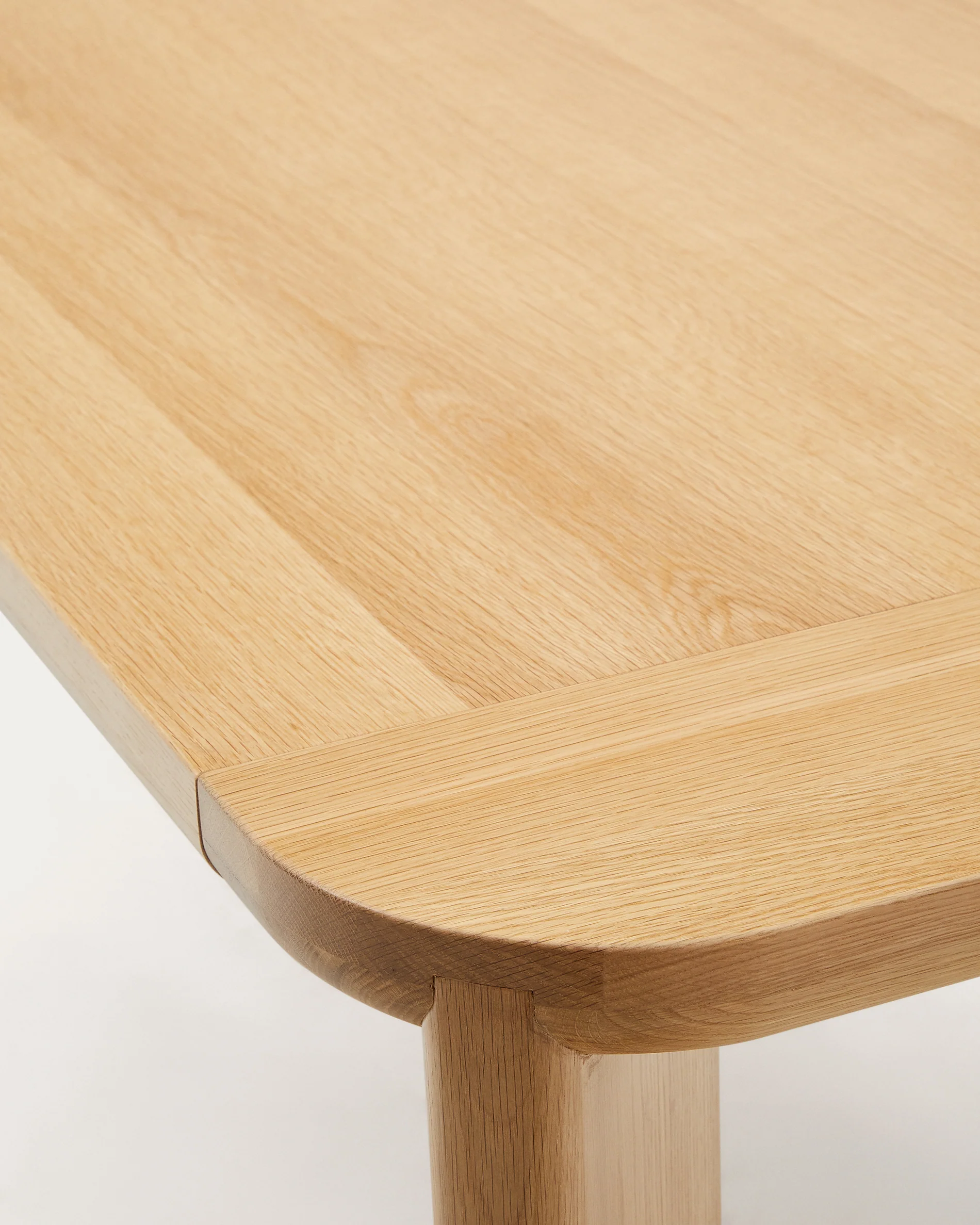 Jondal Ausziehtisch aus Massivholz und Eichenfurnier 100 % FSC 200 (280) x 100 cm - Image 8