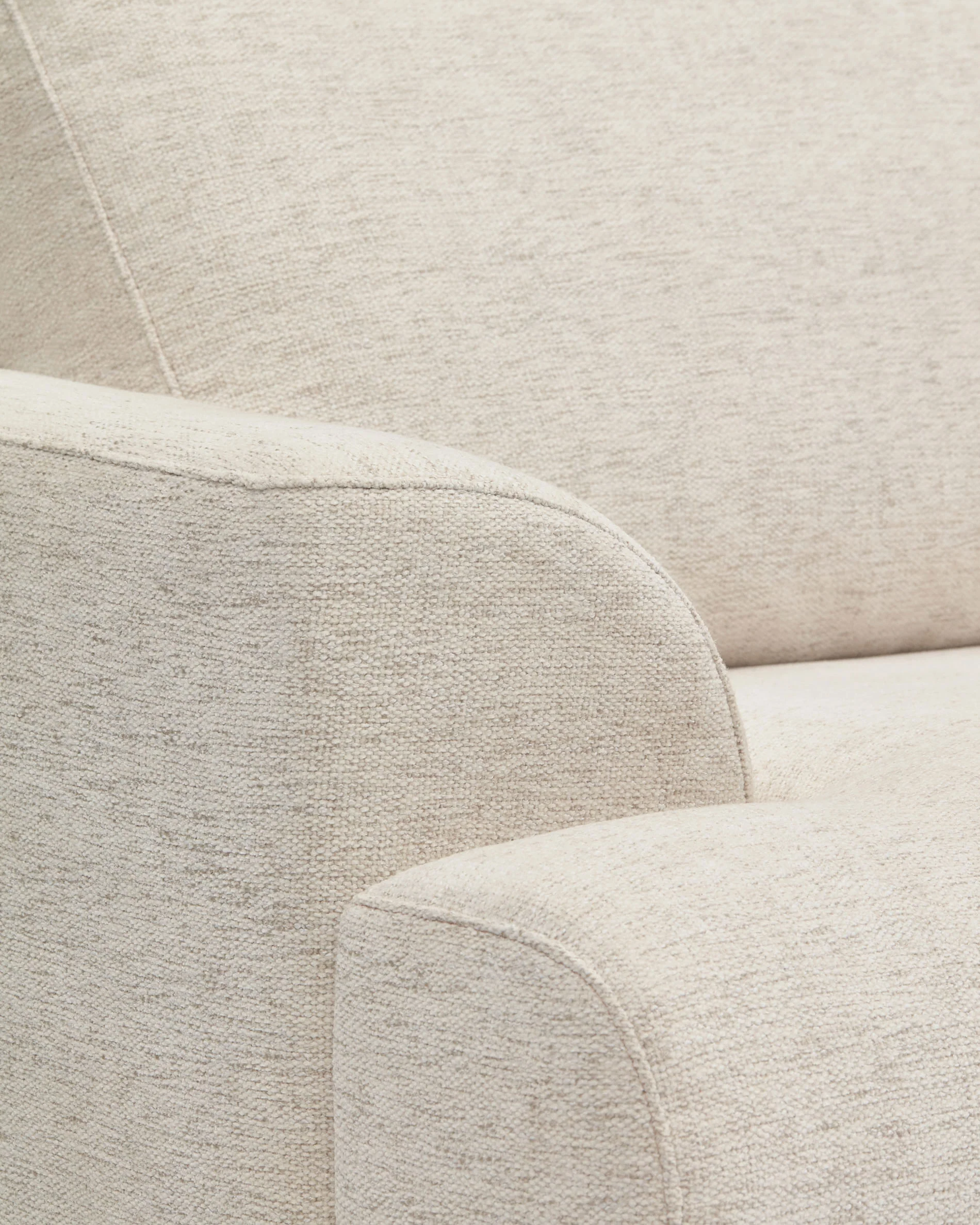 Karin 3-Sitzer-Sofa weiß und Beine aus massiver Buche 231 cm - Image 7