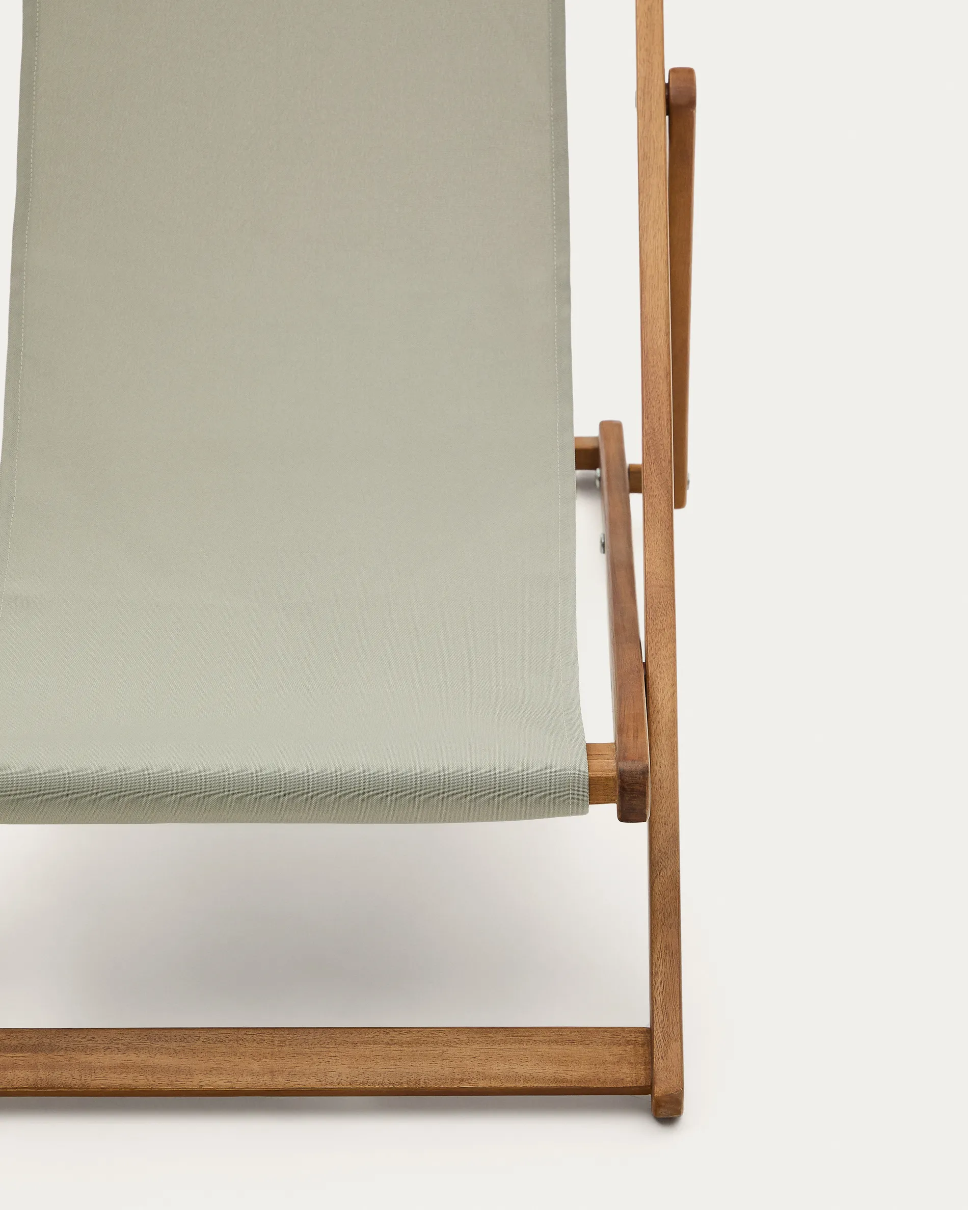 Klappbarer Outdoor-Liegestuhl Adredna für Kinder in Grün aus massivem Akazienholz FSC 100 % - Image 3