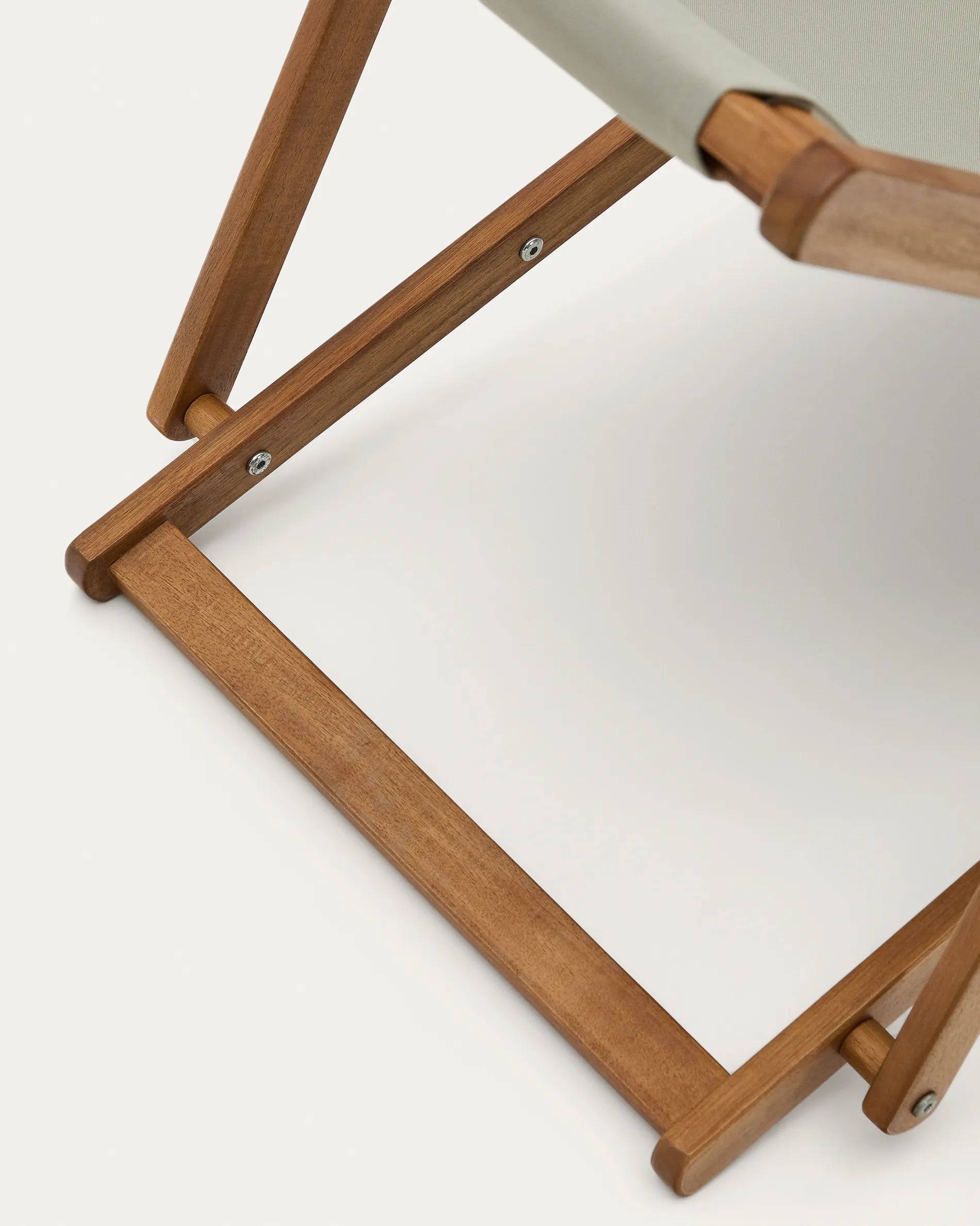 Klappbarer Outdoor-Liegestuhl Adredna für Kinder in Grün aus massivem Akazienholz FSC 100 % - Image 7