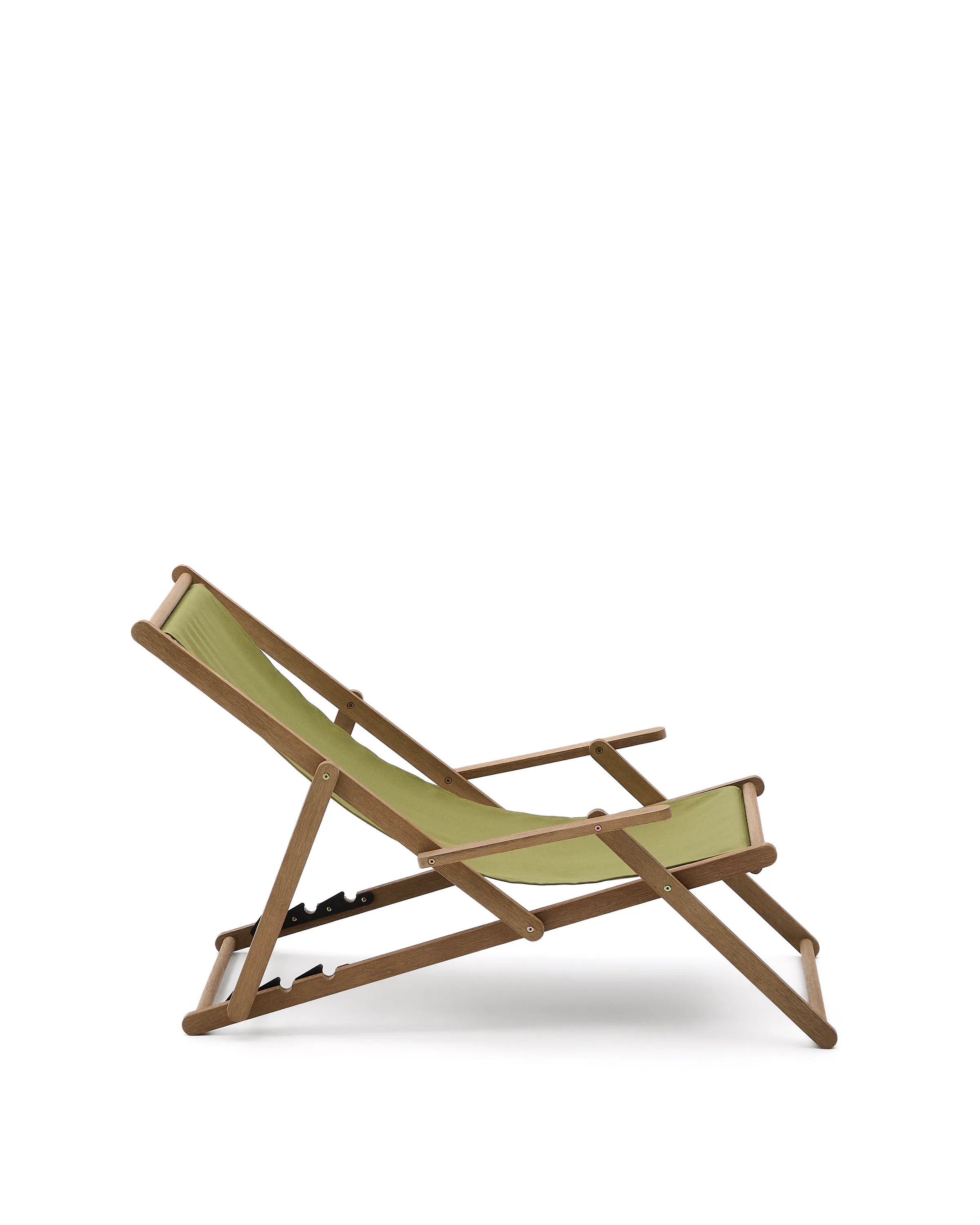 Klappbarer Outdoor-Liegestuhl Vilara in Grün aus massivem Akazienholz FSC 100% - Image 12