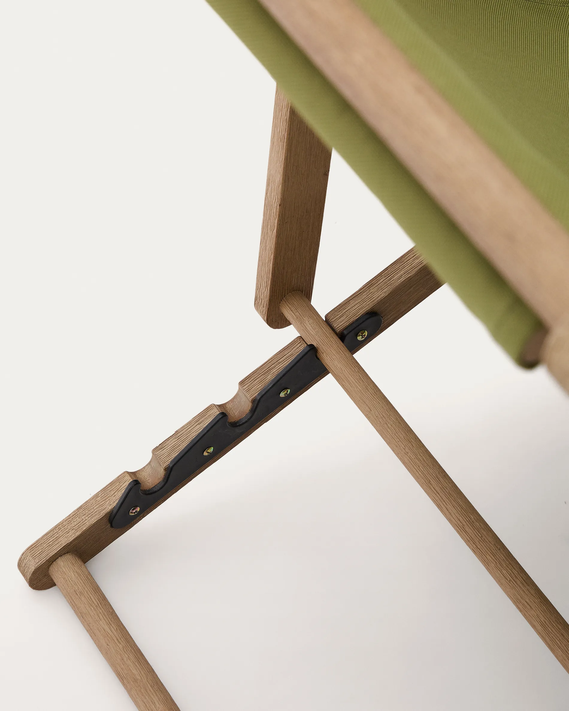 Klappbarer Outdoor-Liegestuhl Vilara in Grün aus massivem Akazienholz FSC 100% - Image 7