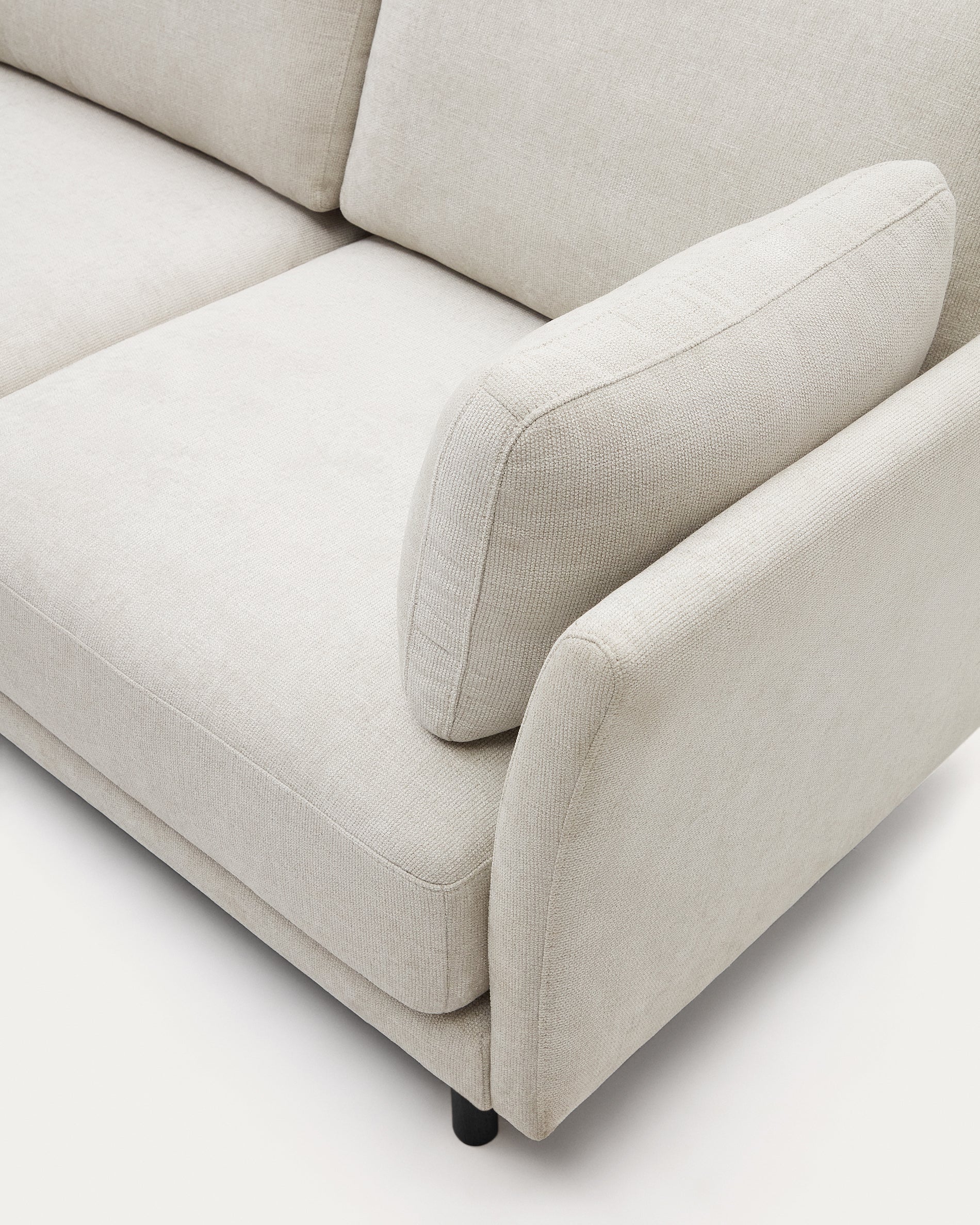 Gilma 2-Sitzer-Sofa aus Chenille in Perle 170 cm - Image 8