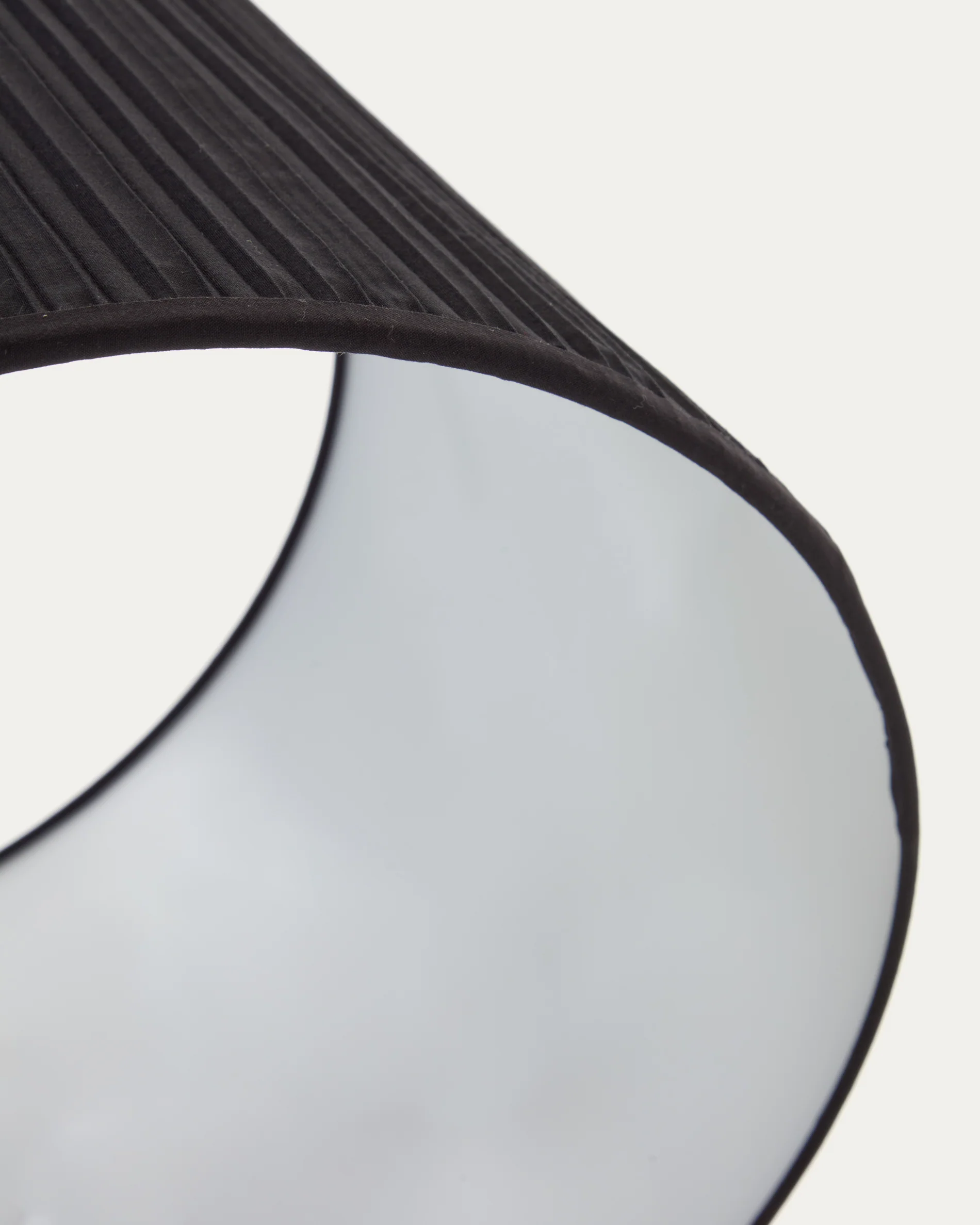 Lampenschirm für Deckenleuchte Guash in Schwarz Ø 40 cm - Image 5