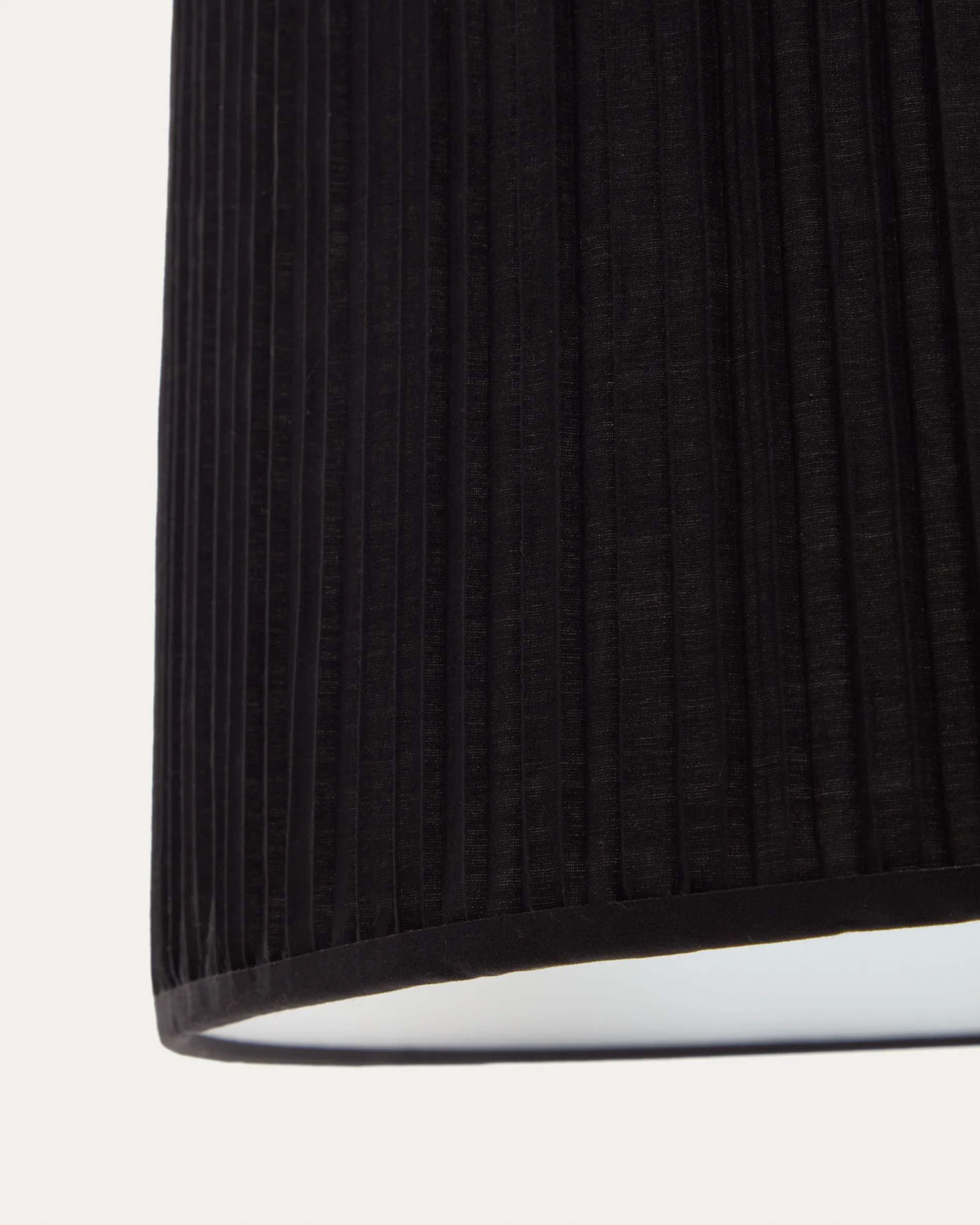 Lampenschirm für Deckenleuchte Guash in Schwarz Ø 40 cm - Image 6