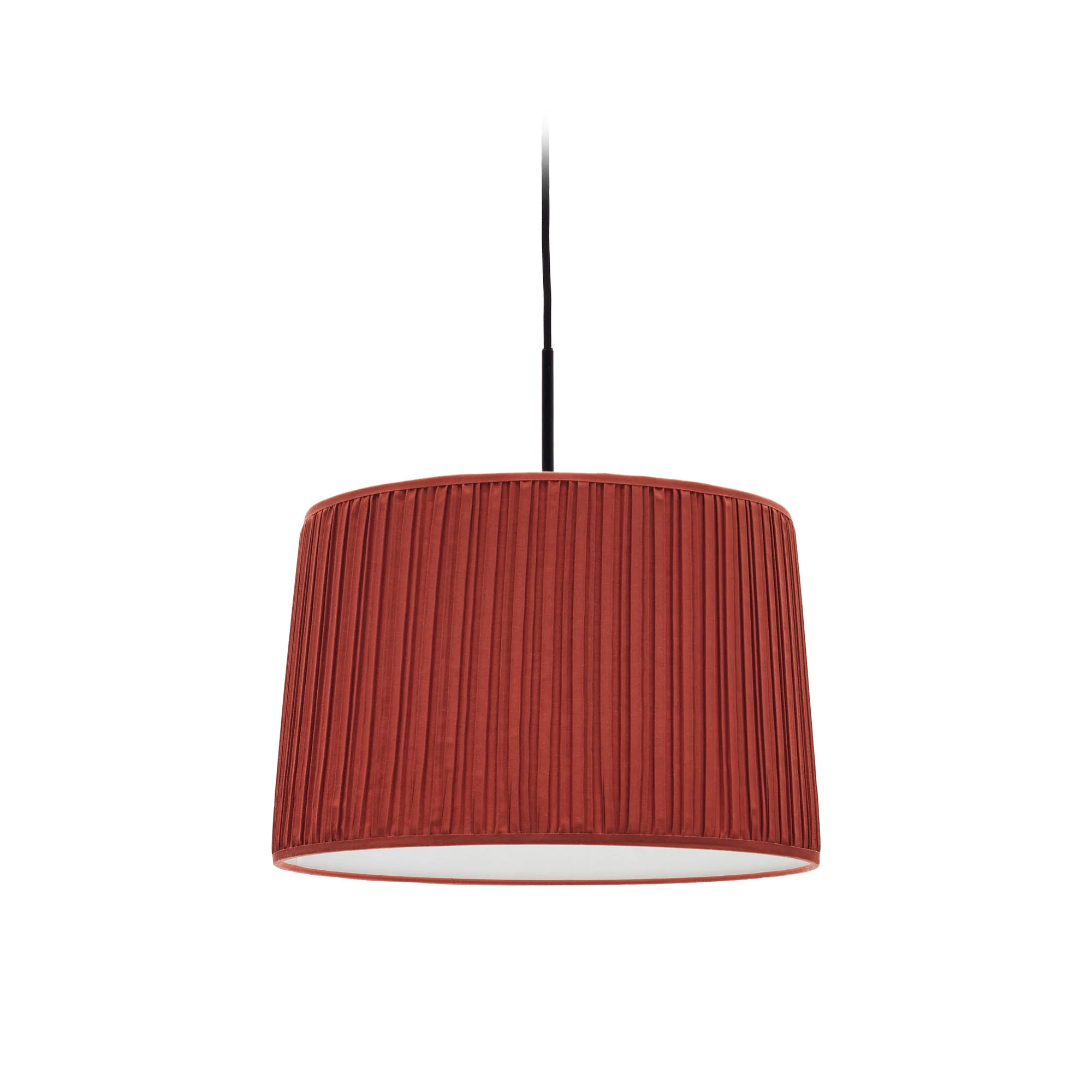 Lampenschirm für Deckenleuchte Guash in Terrakotta Ø 40 cm