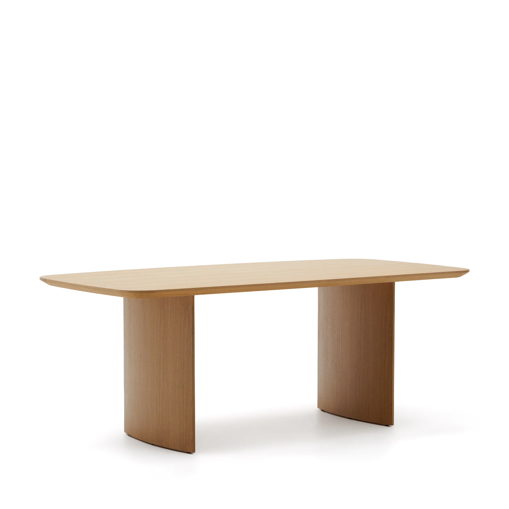 Litto Tisch aus Eichenfurnier 200 x 100 cm