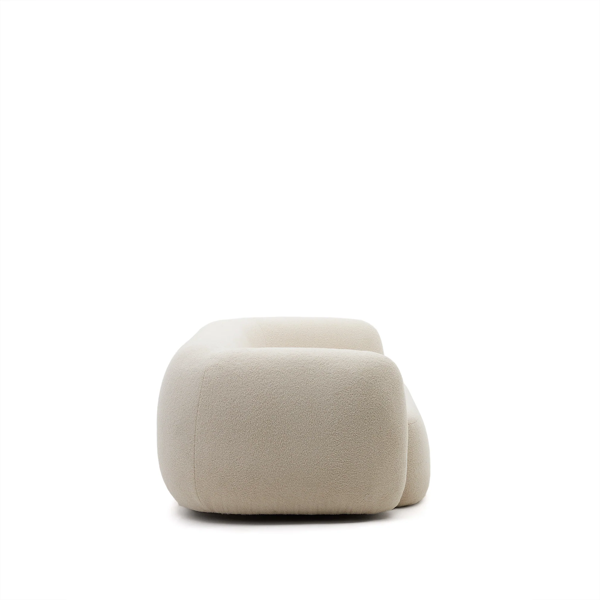 Martina 3-Sitzer-Sofa mit Bouclé in Off-White 246 cm - Image 7