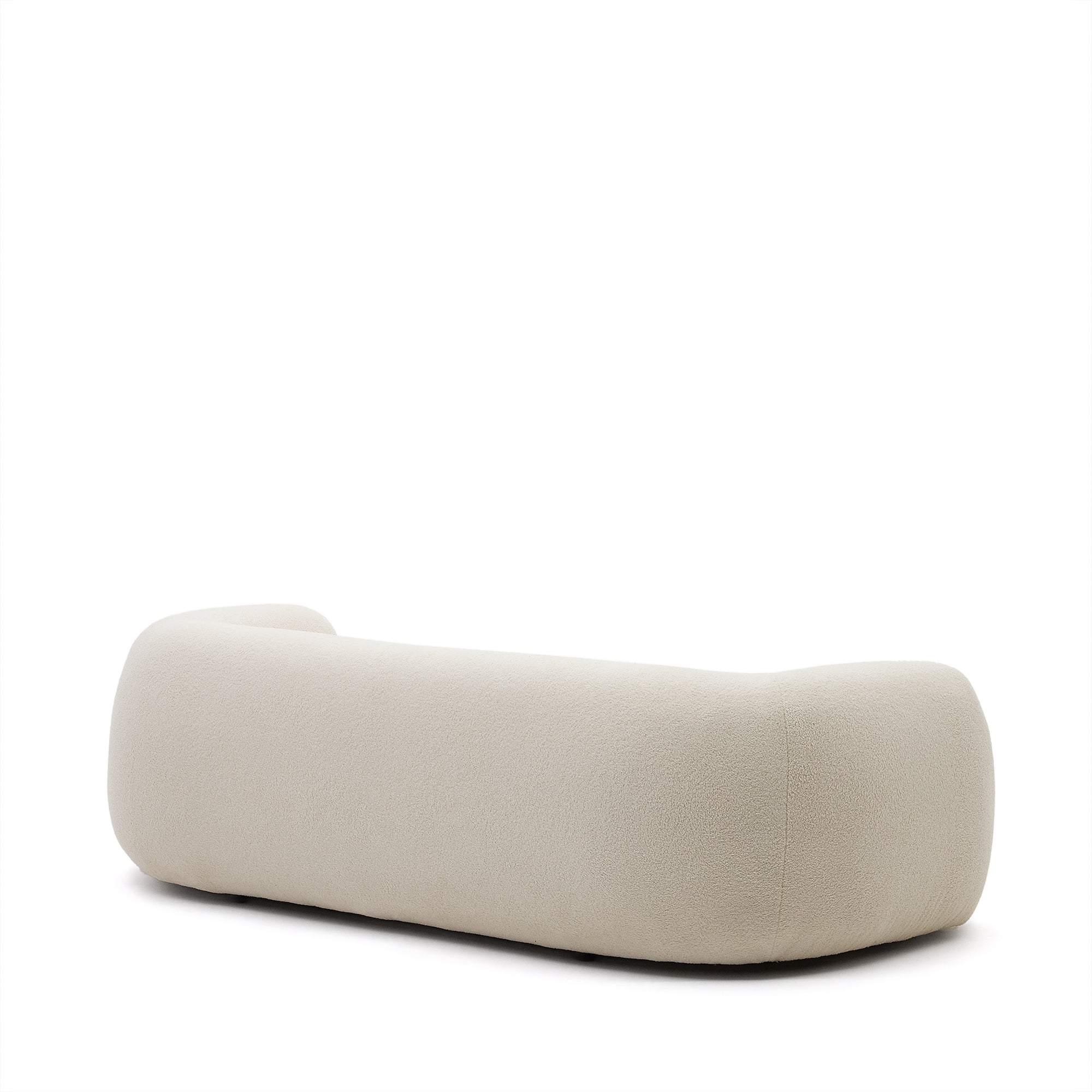 Martina 3-Sitzer-Sofa mit Bouclé in Off-White 246 cm - Image 8