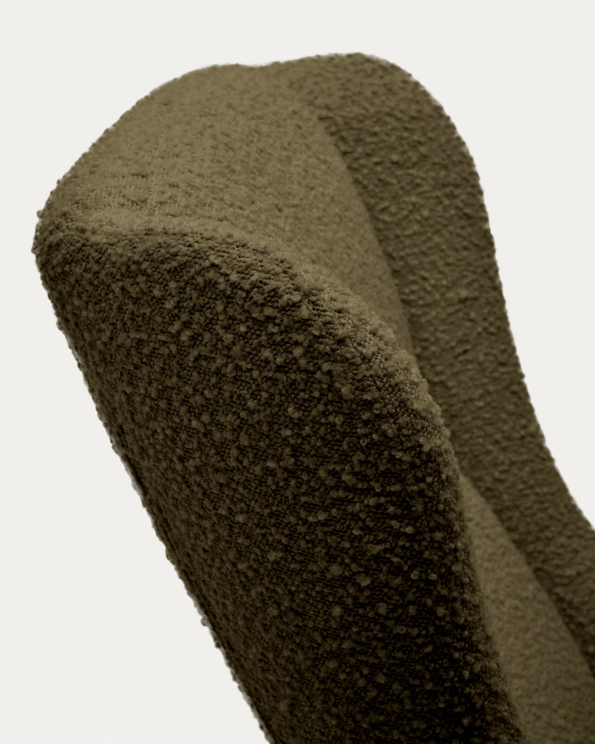 Maustin Schaukelstuhl mit dunkelgrünem Bouclé und Gestell aus Stahl und Buchenholz - Image 10