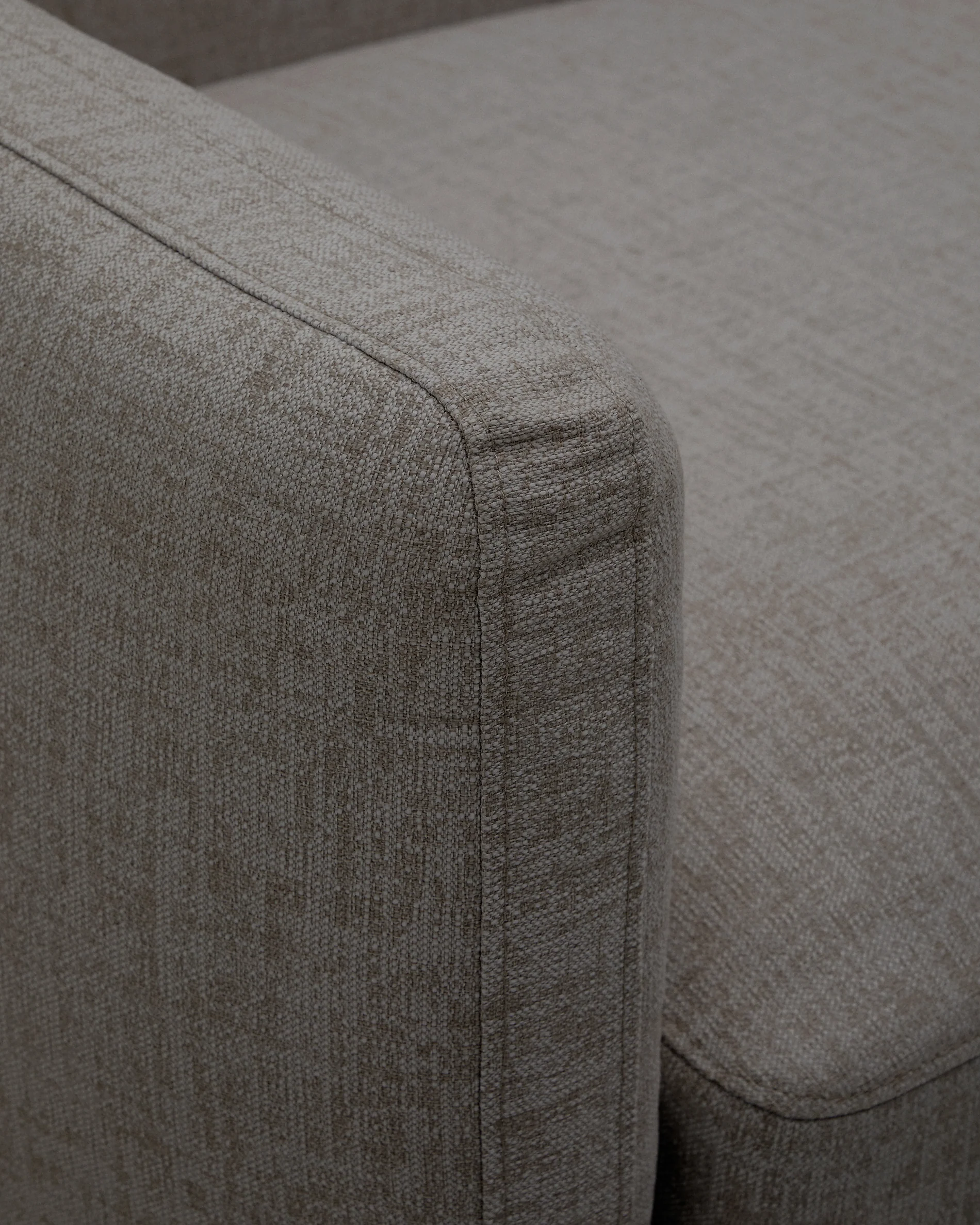 Modulares 4-Sitzer-Sofa für den Außenbereich Sorells aus Aluminium in grauer Ausführung 314 cm - Image 9